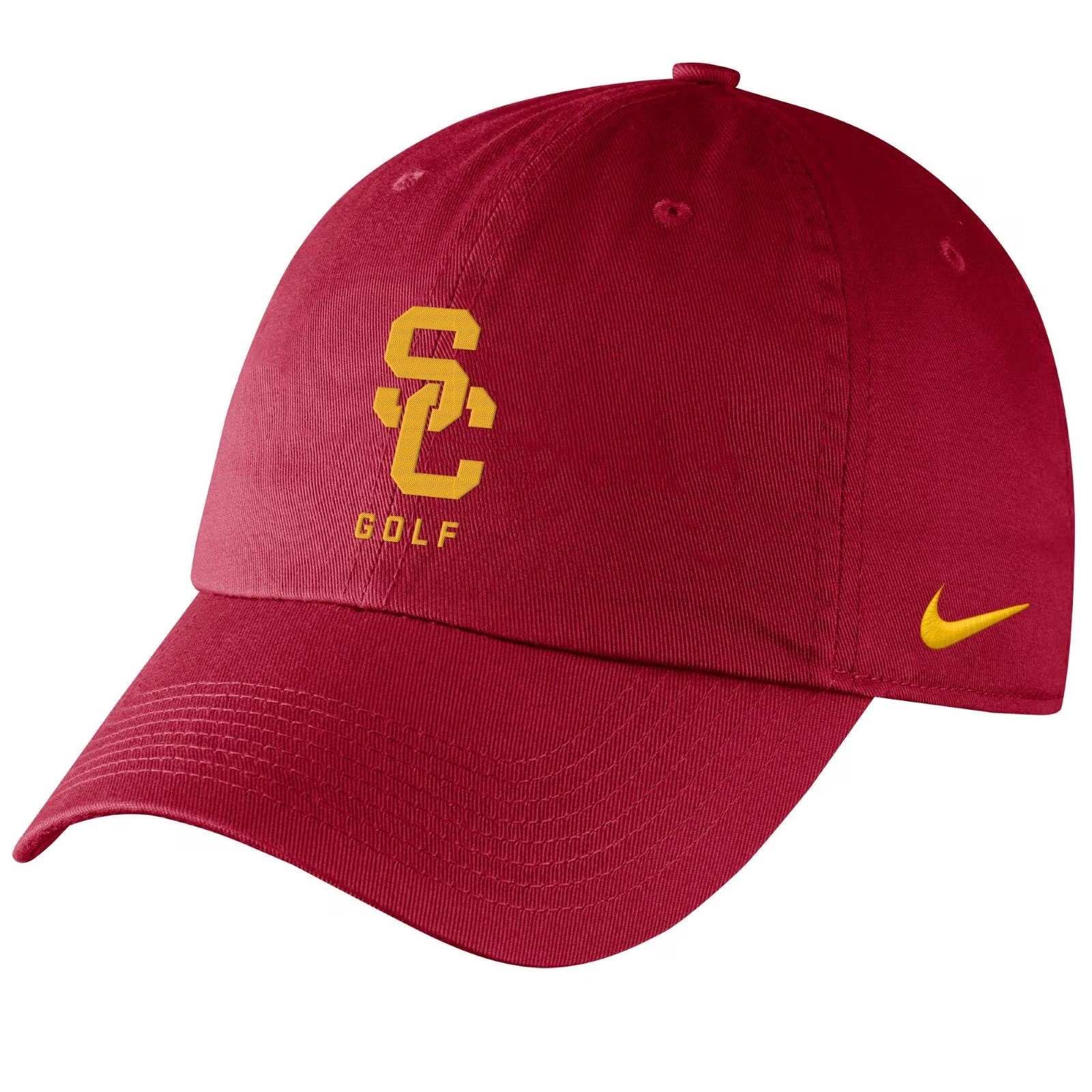USC Trojans Nike Cardinal SC Interlock Golf Campus Hat