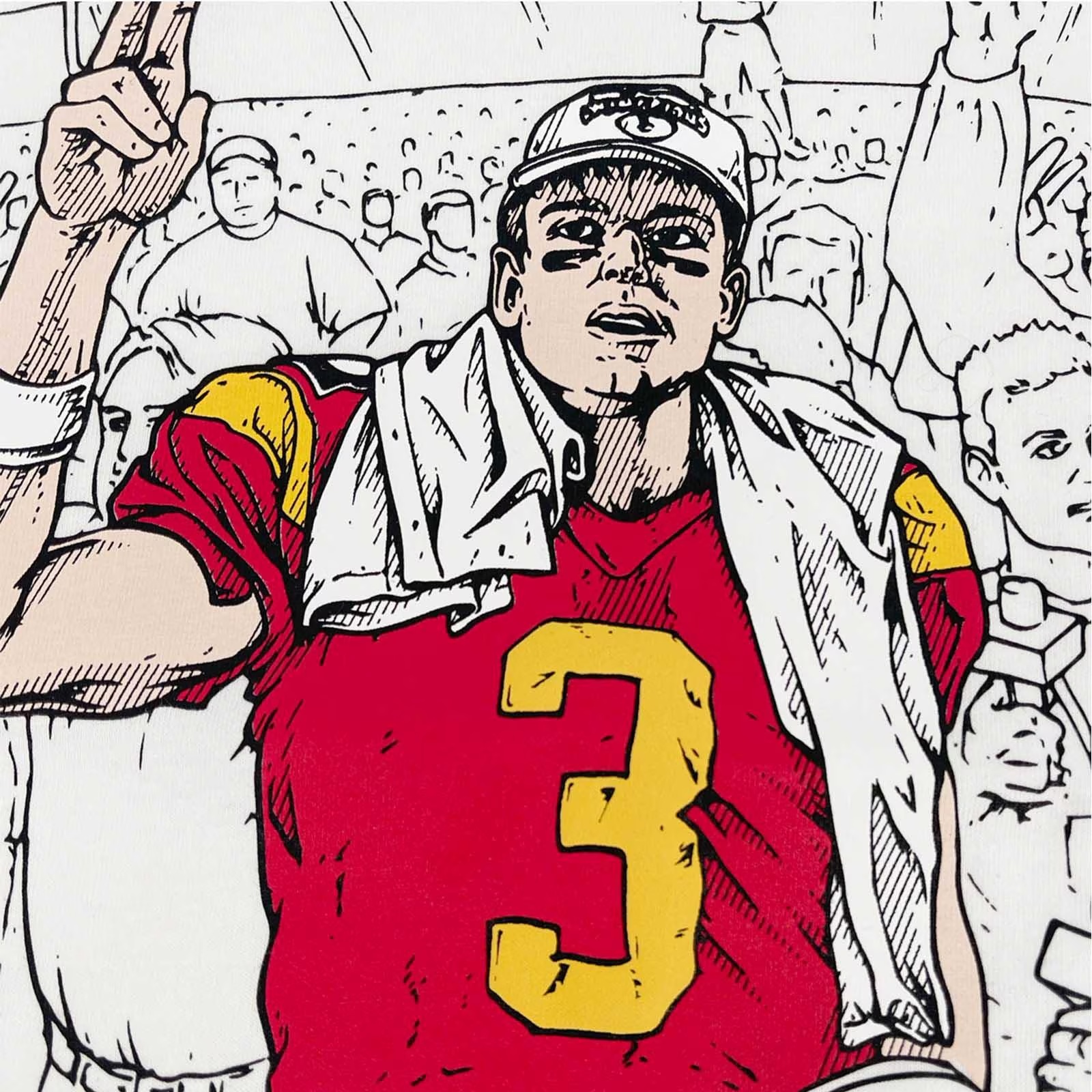 USC Trojans Active Legends Carson Palmer White T-Shirt