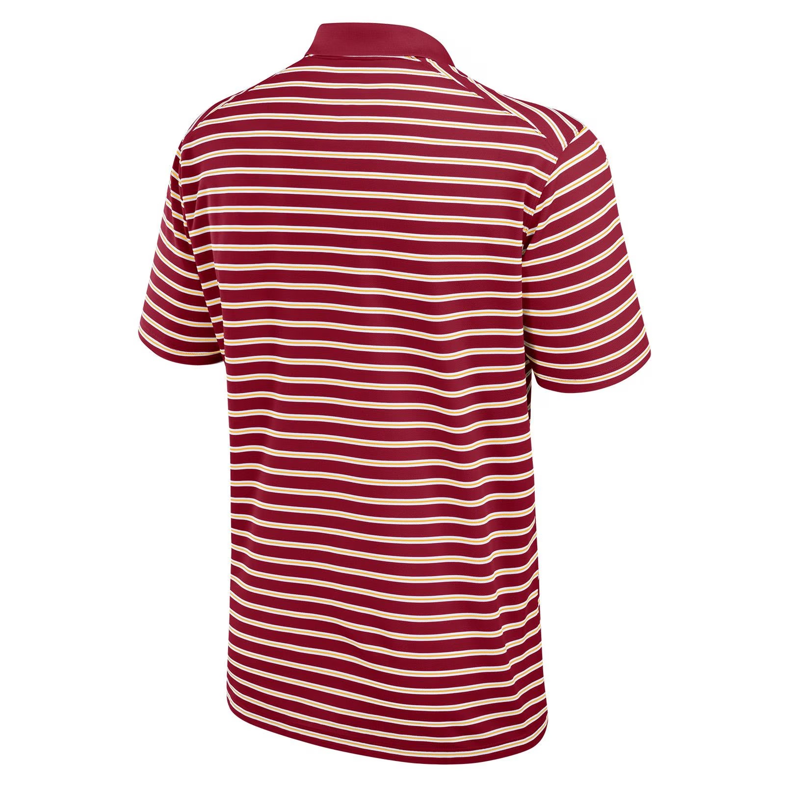USC Trojans Men's Nike Cardinal SC Interlock Dri-FIT Striped Polo