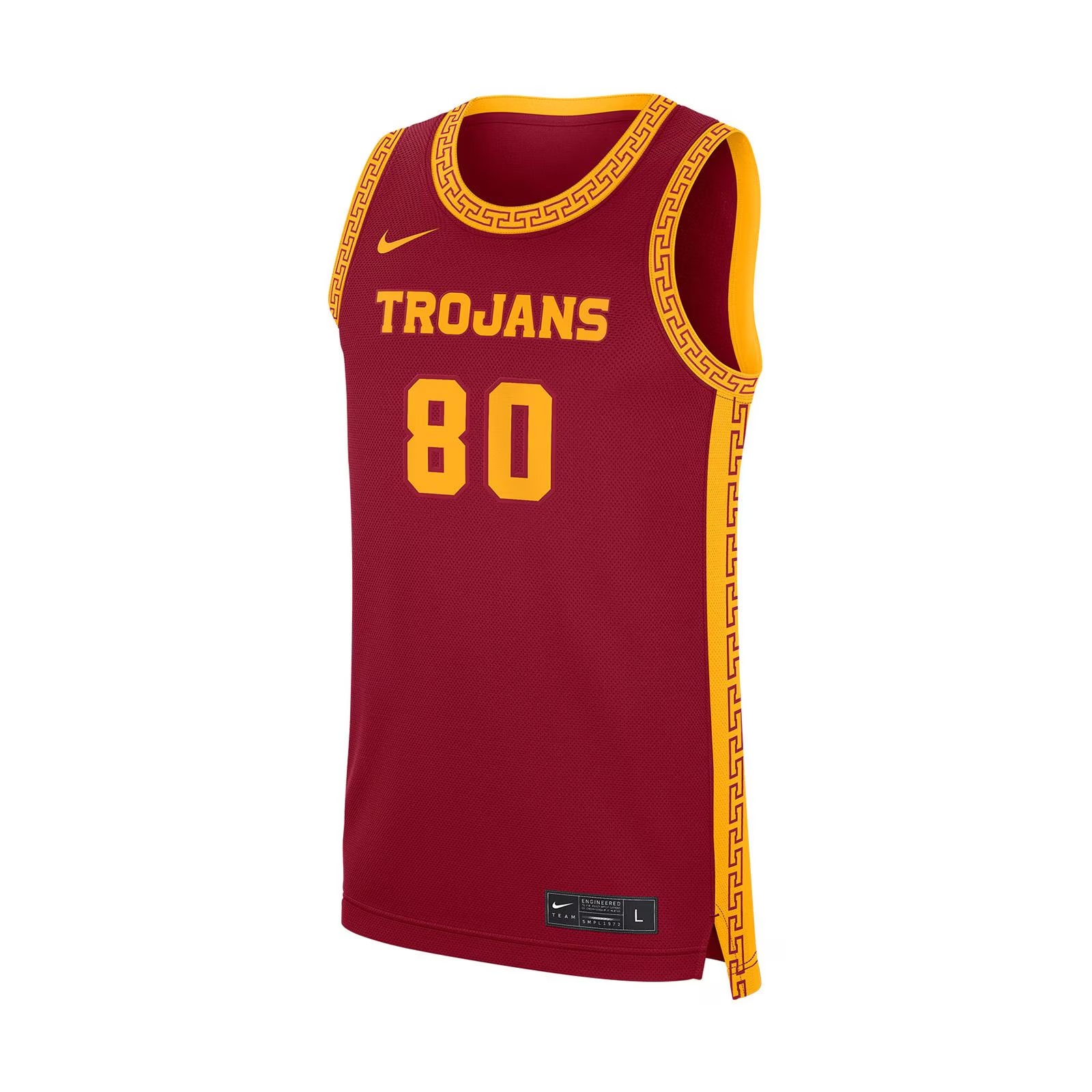 USC Trojans Men's Nike Cardinal #80 Replica Basketball Jersey