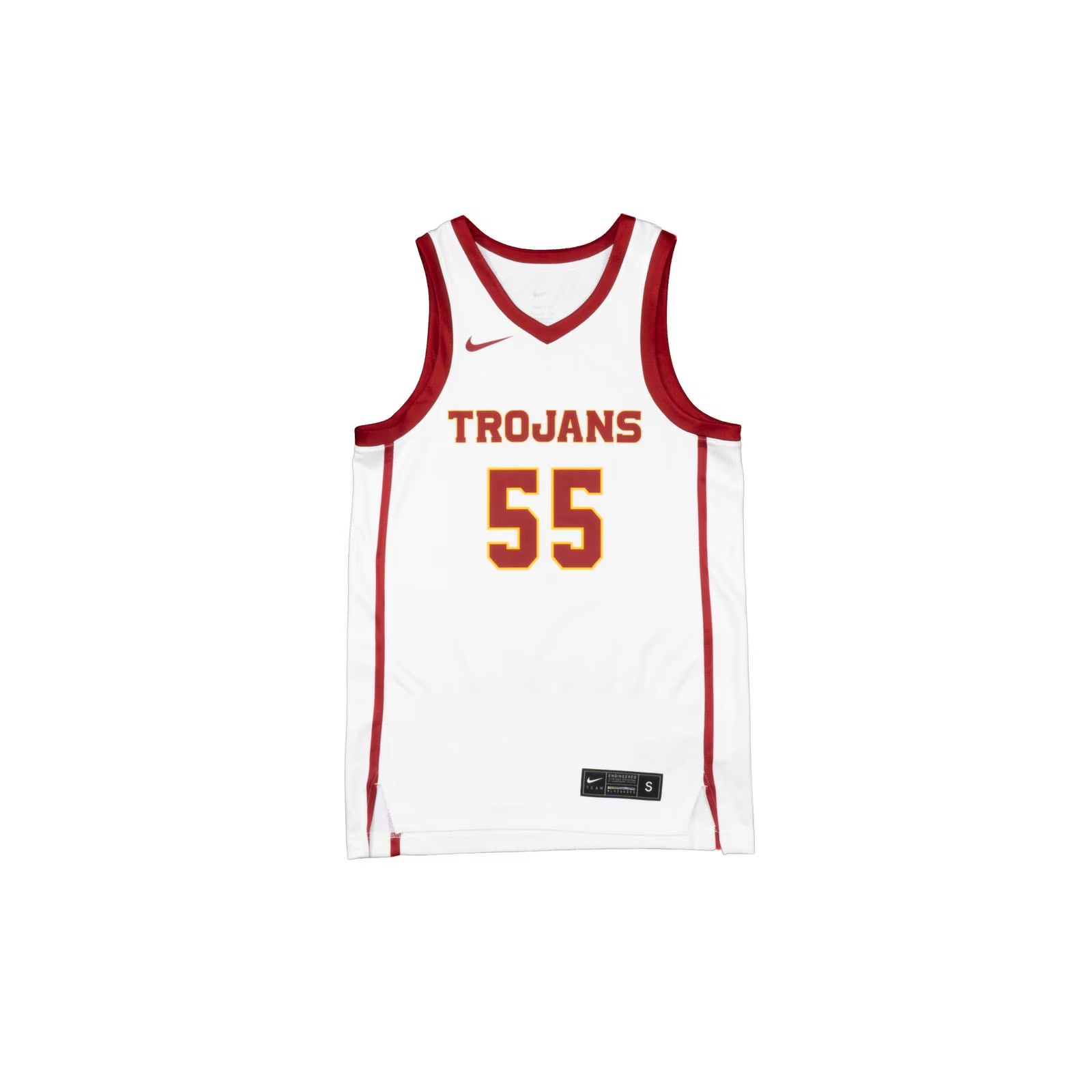 USC Trojans Unisex Nike White #55 Talia von Oelhoffen Replica Basketball Jersey