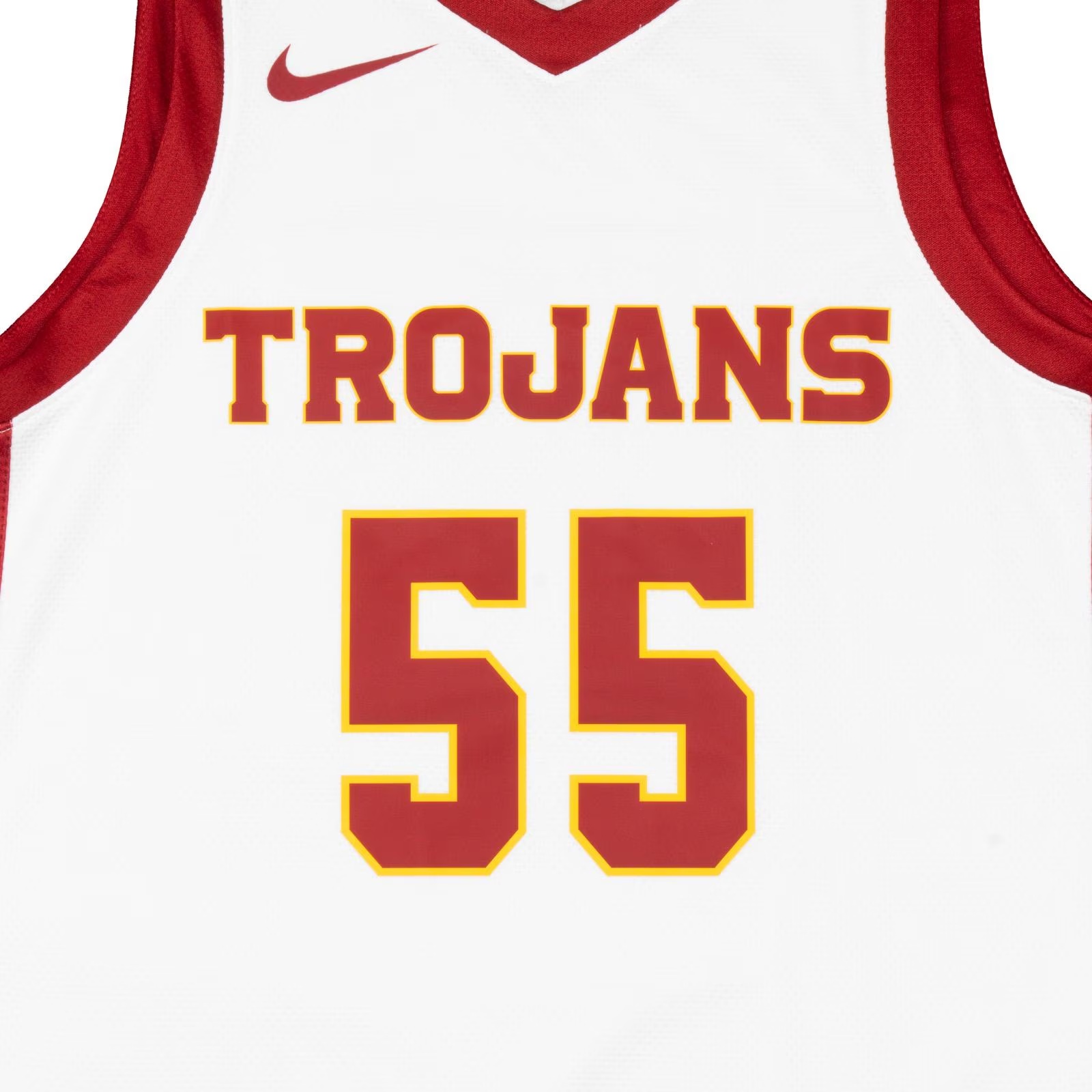 USC Trojans Unisex Nike White #55 Talia von Oelhoffen Replica Basketball Jersey