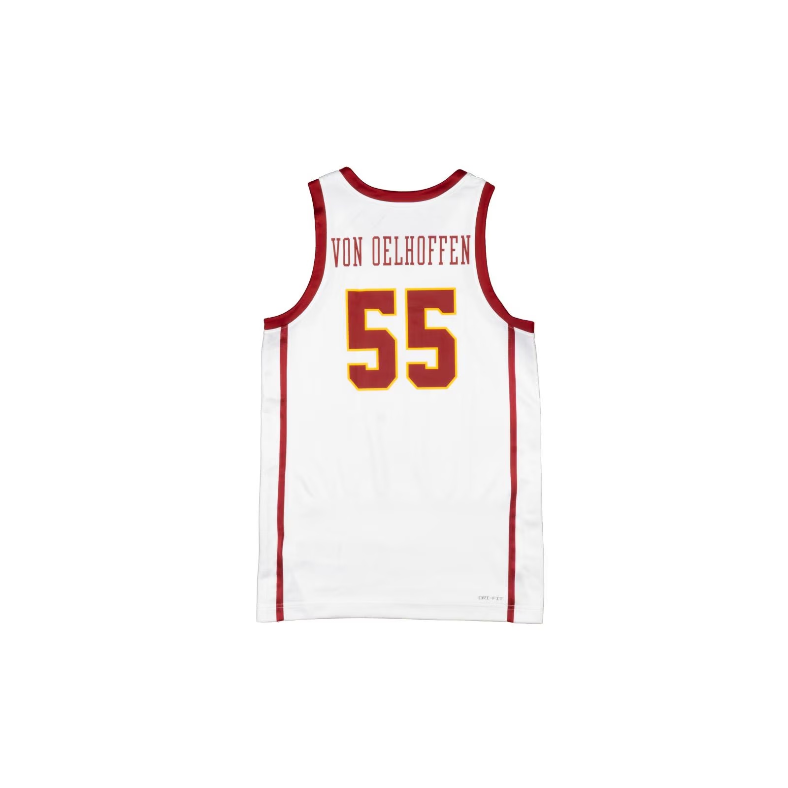 USC Trojans Unisex Nike White #55 Talia von Oelhoffen Replica Basketball Jersey