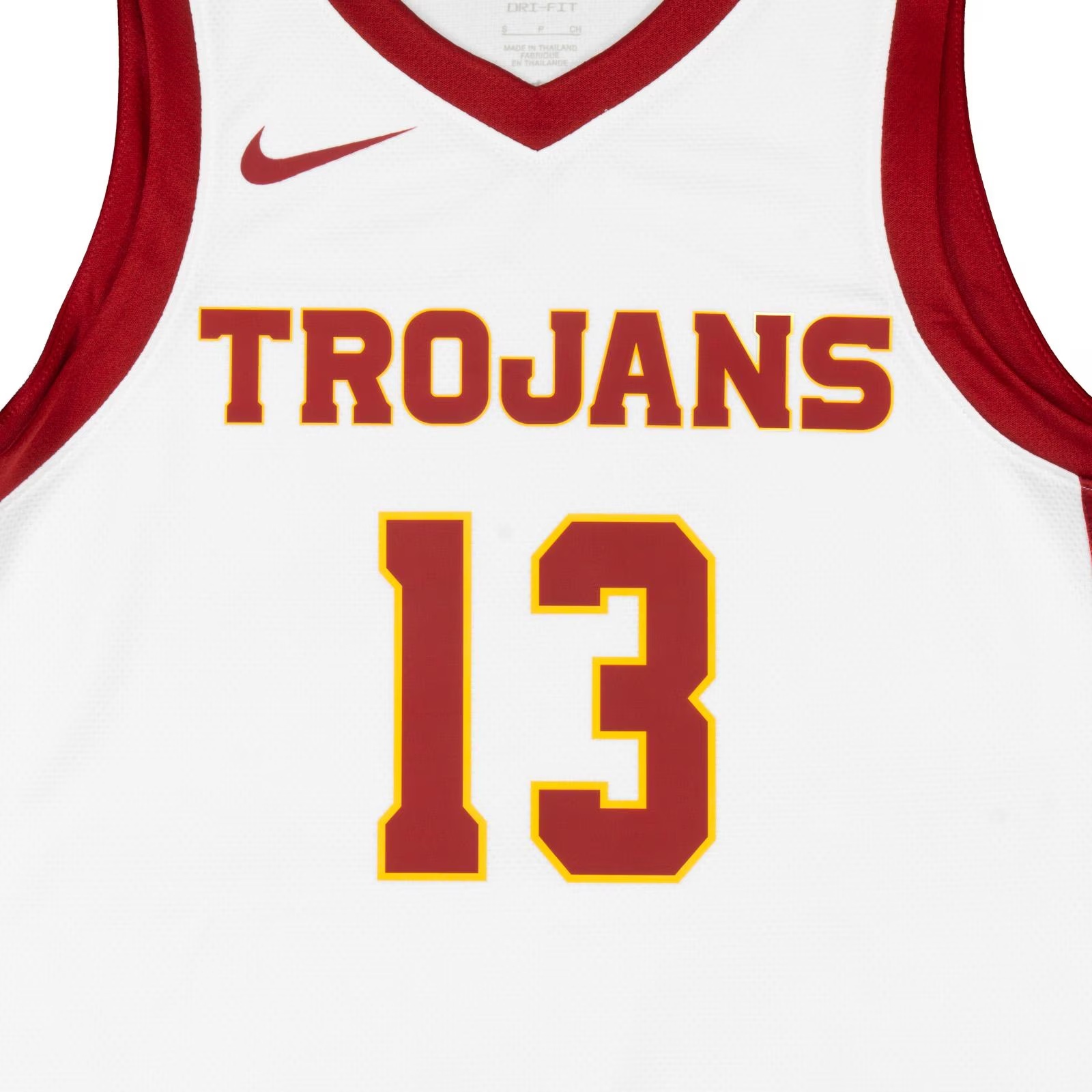 USC Trojans Unisex Nike White #13 Rayah Marshall Replica Basketball Jersey