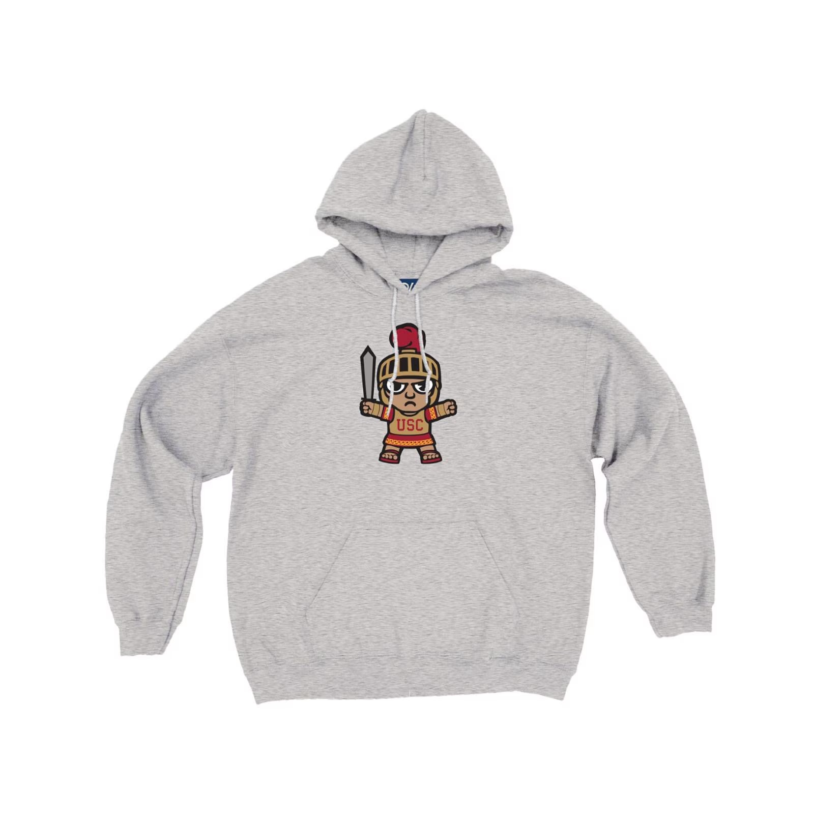 USC Trojans Unisex Tokyodachi Heather Gray Shibuya Comfort Pullover Hoodie