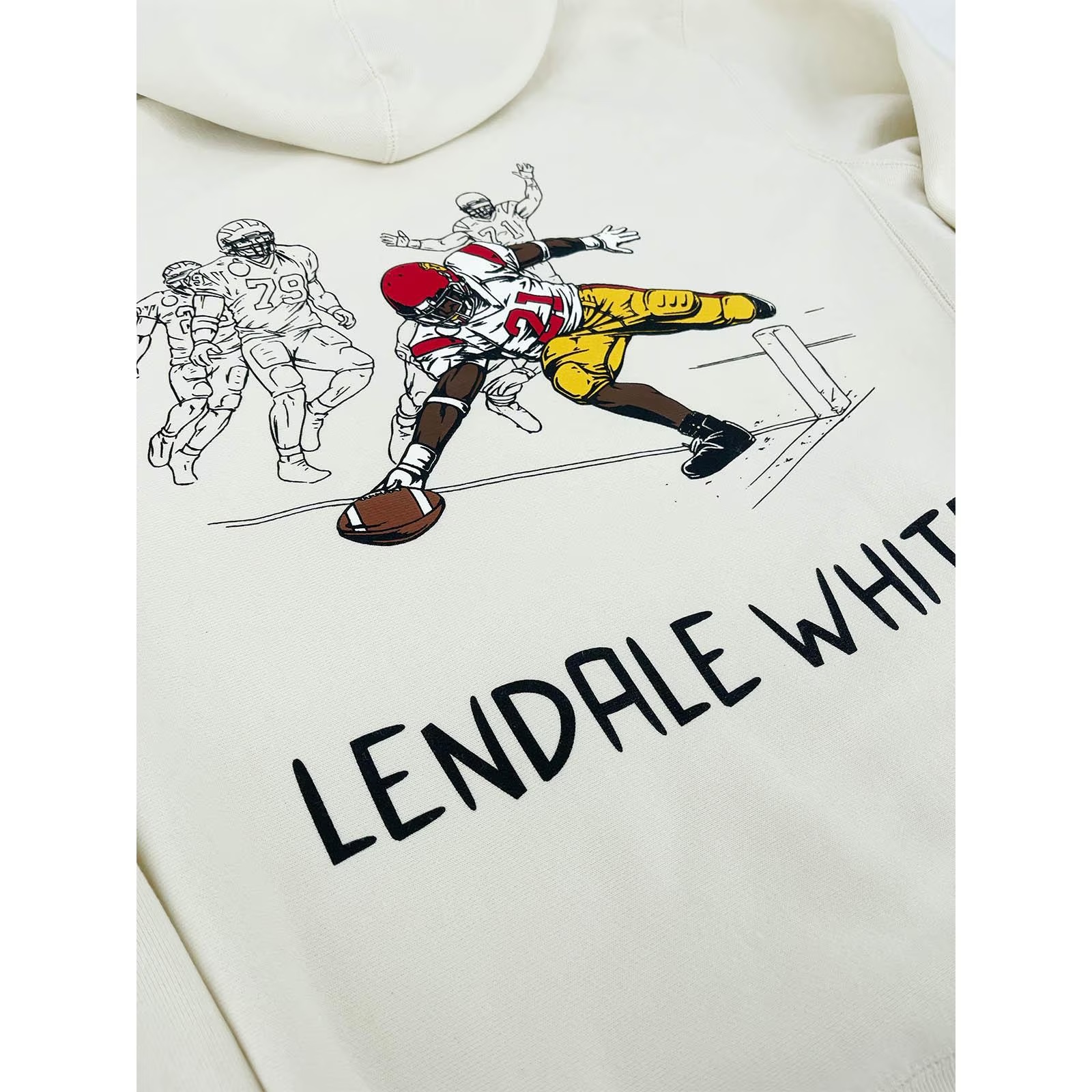 USC Trojans Active Legends Cream Lendale White Pullover Hoodie