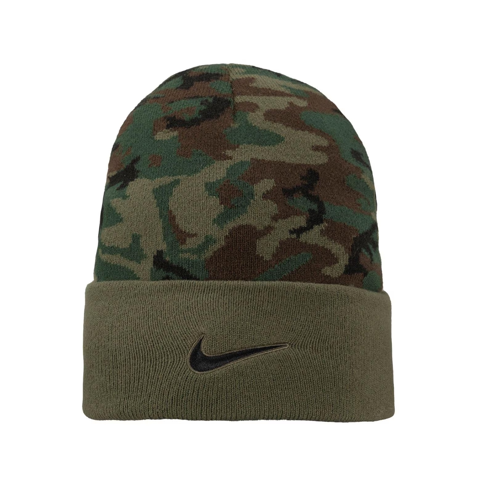 USC Trojans Nike Olive Camo Military Cuffed Beanie with Woven Patch