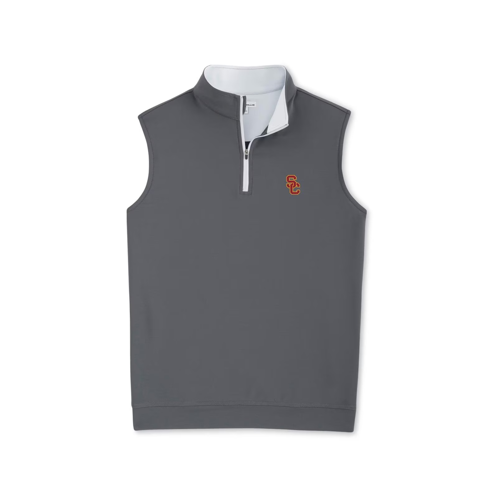 USC Trojans SC Interlock Galway Quarter Zip Vest
