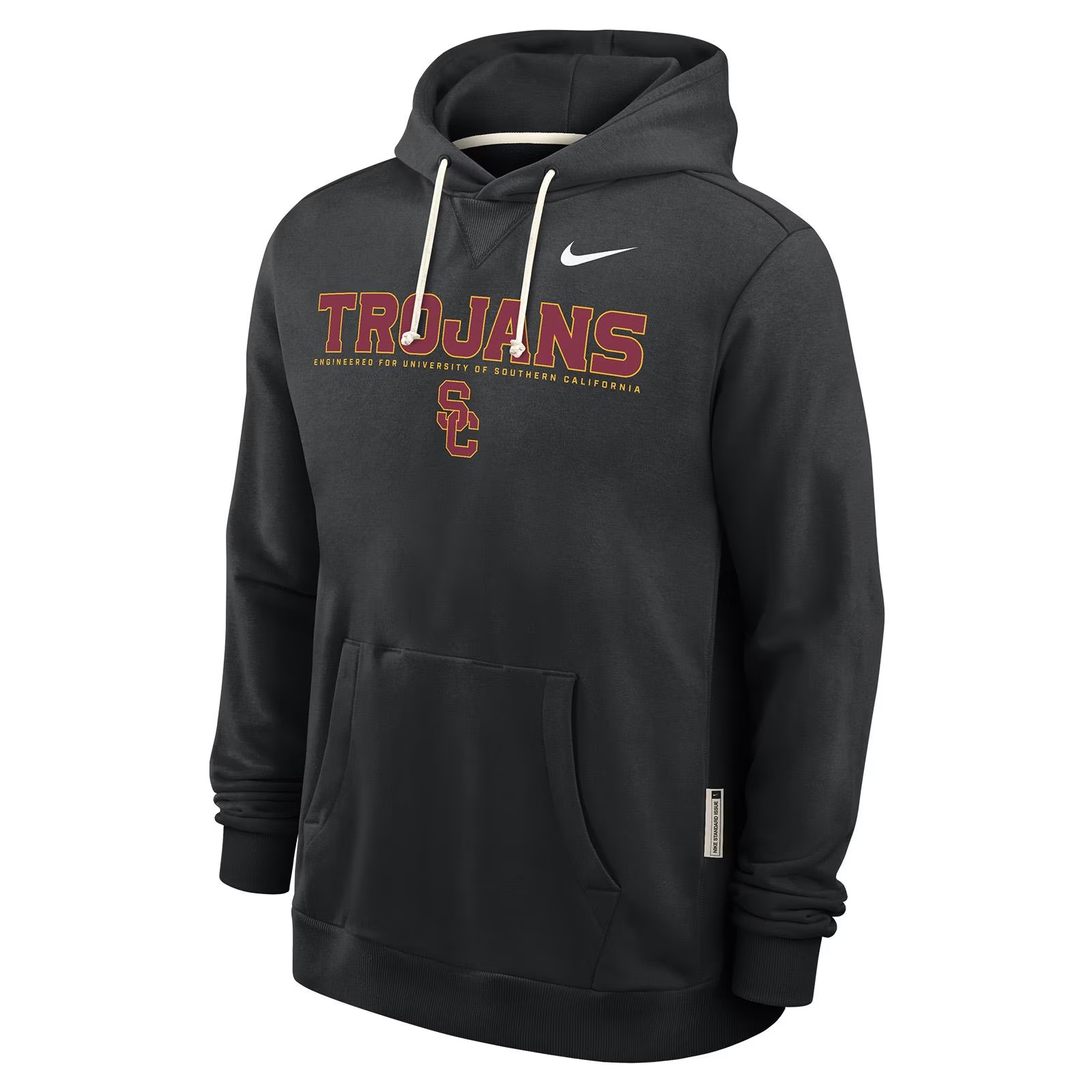 USC Trojans Men's Nike Black Dri-FIT Sideline Pullover Hoodie 2 USC Trojans Men's Nike Black Dri-FIT Sideline Pullover Hoodie