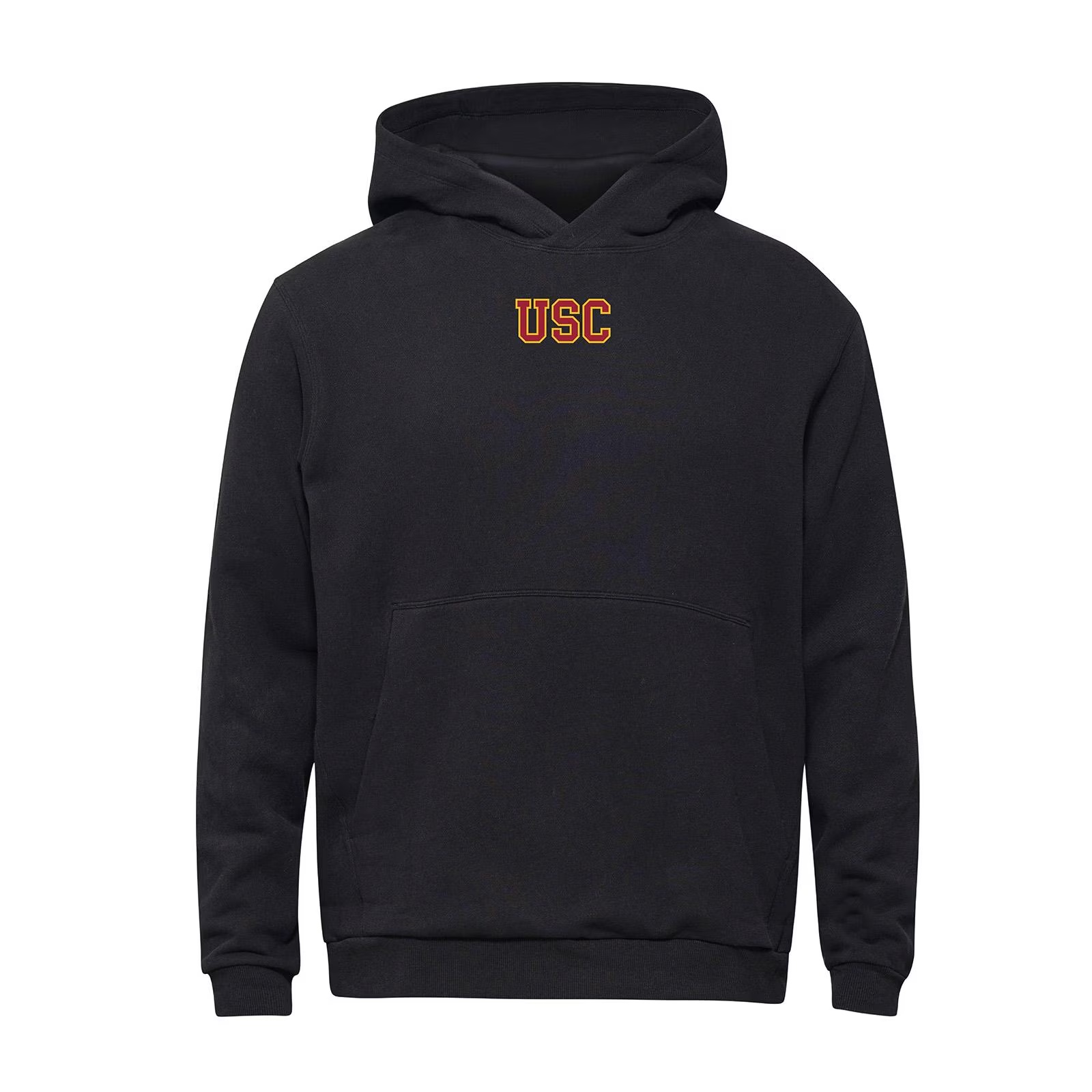 USC Trojans Men's lululemon Black Steady State Fleece Pullover Hoodie