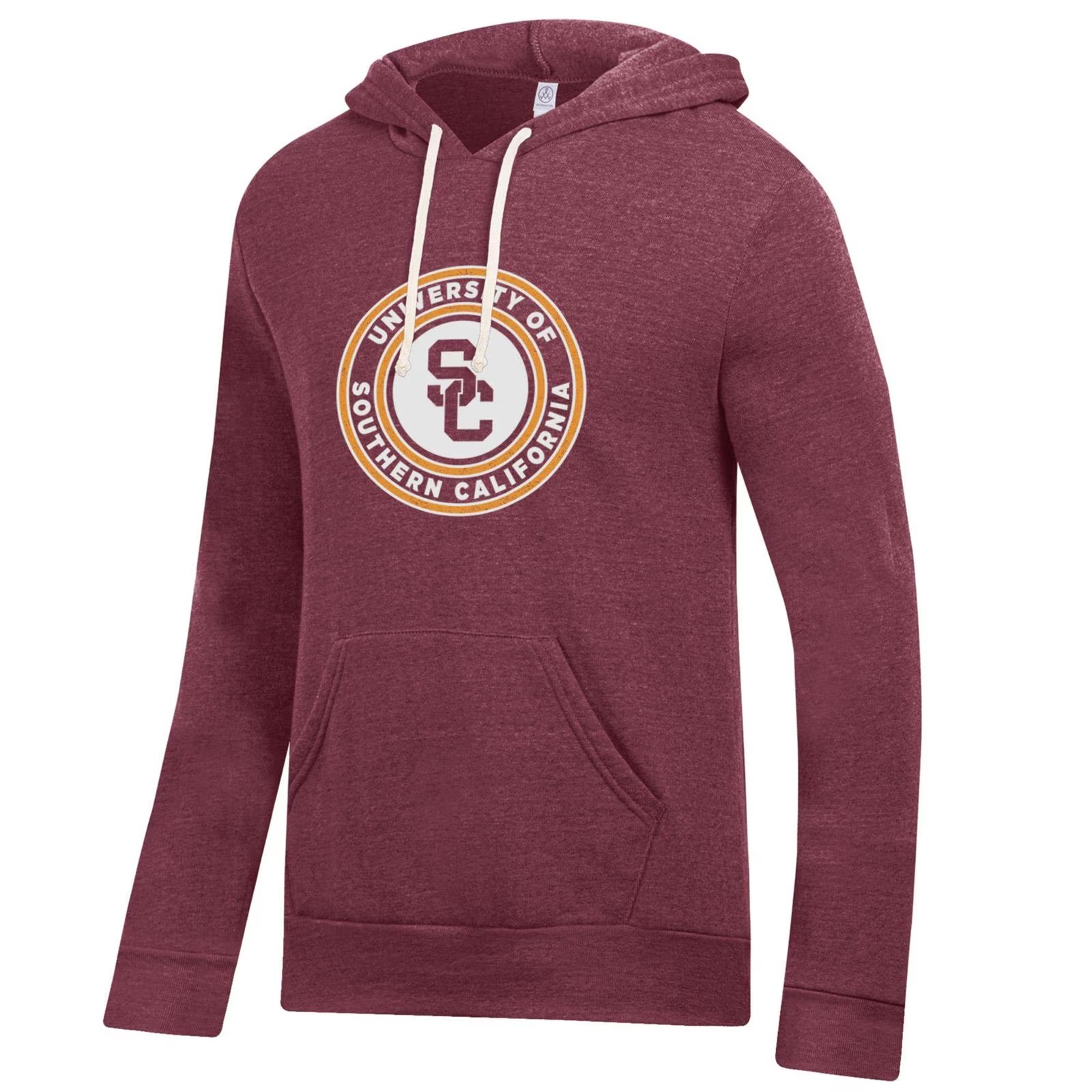 Usc Trojans Maroon Unisex SC InterlockChallenger Pullover Hoodie