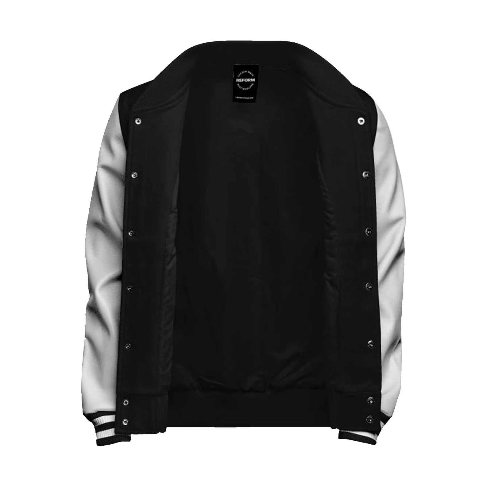 USC Trojans Black SC Interlock Faux Leather Letterman Jacket 5 USC Trojans Black SC Interlock Faux Leather Letterman Jacket