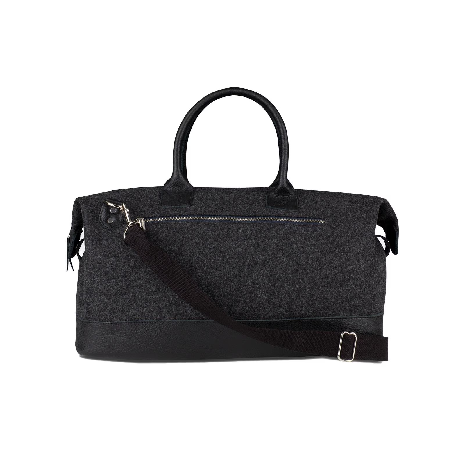 USC Trojans Black SC Interlock Weekender Wool Bag