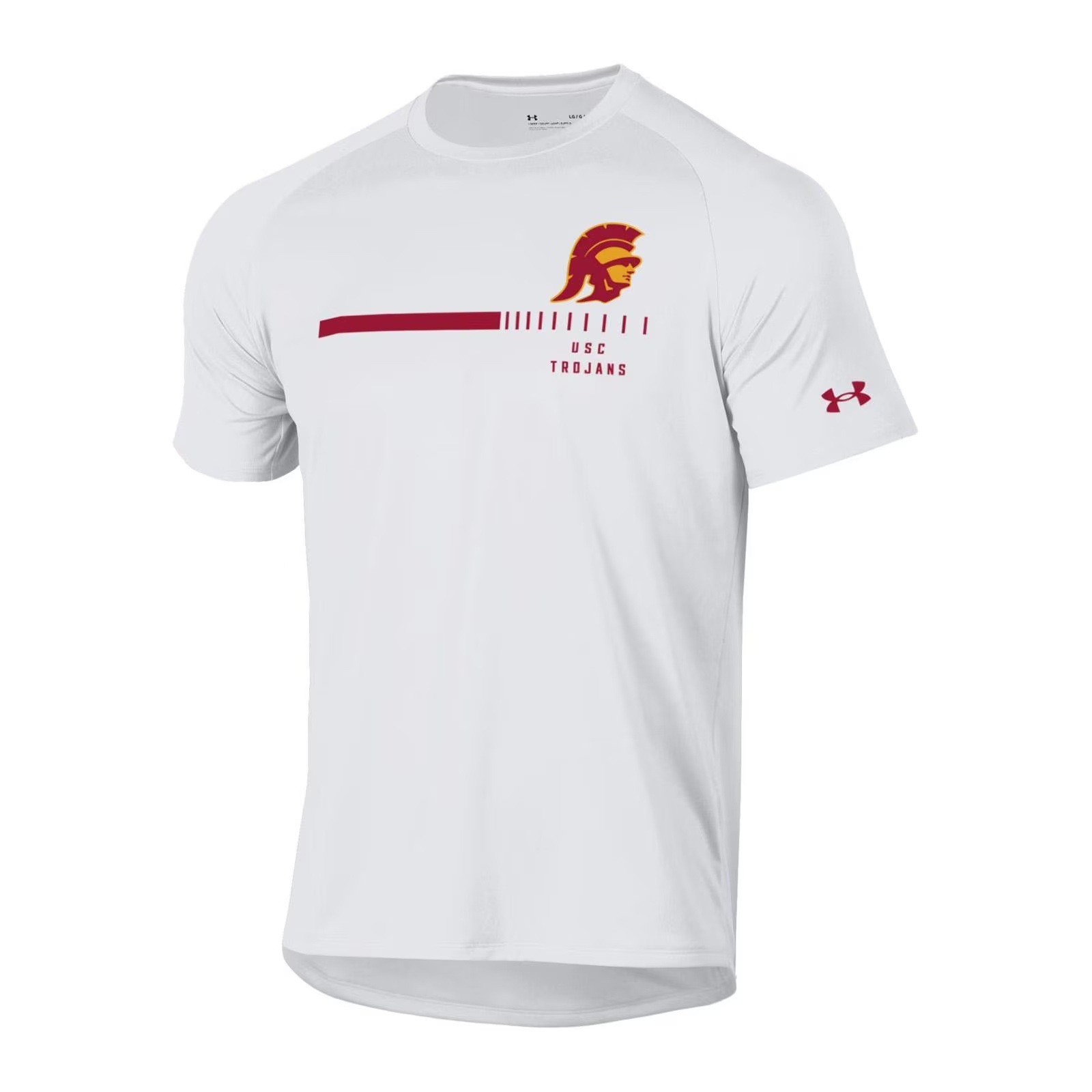 USC Trojans Men's Under Armour White Tommy Head Tech 2.0 T-Shirt