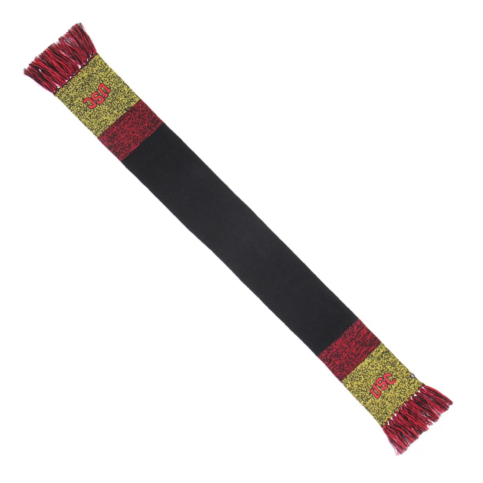 USC Trojans 47 Brand Black Arch Static Scarf