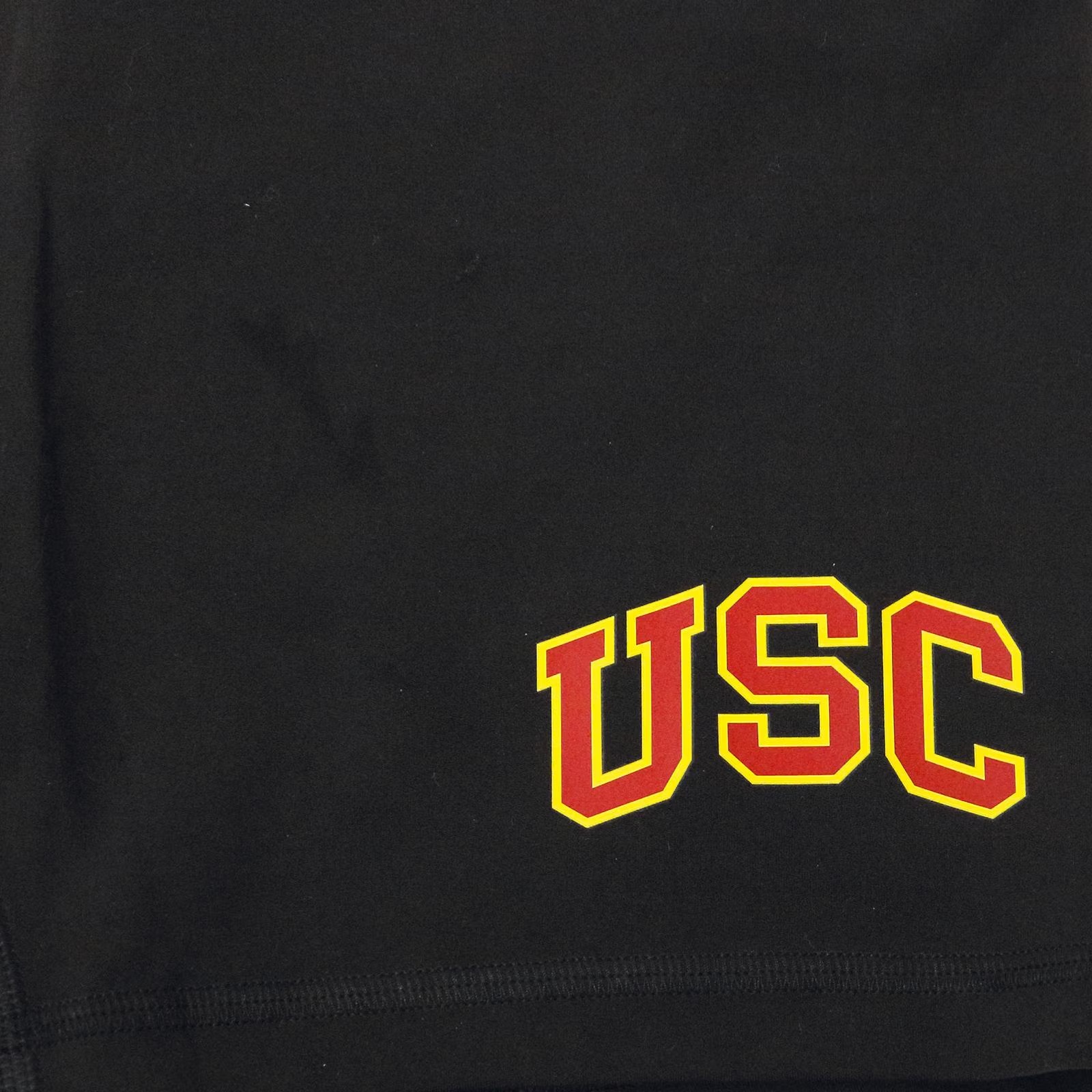 USC Trojans Women's lululemon Black Align High-Rise 6" Short