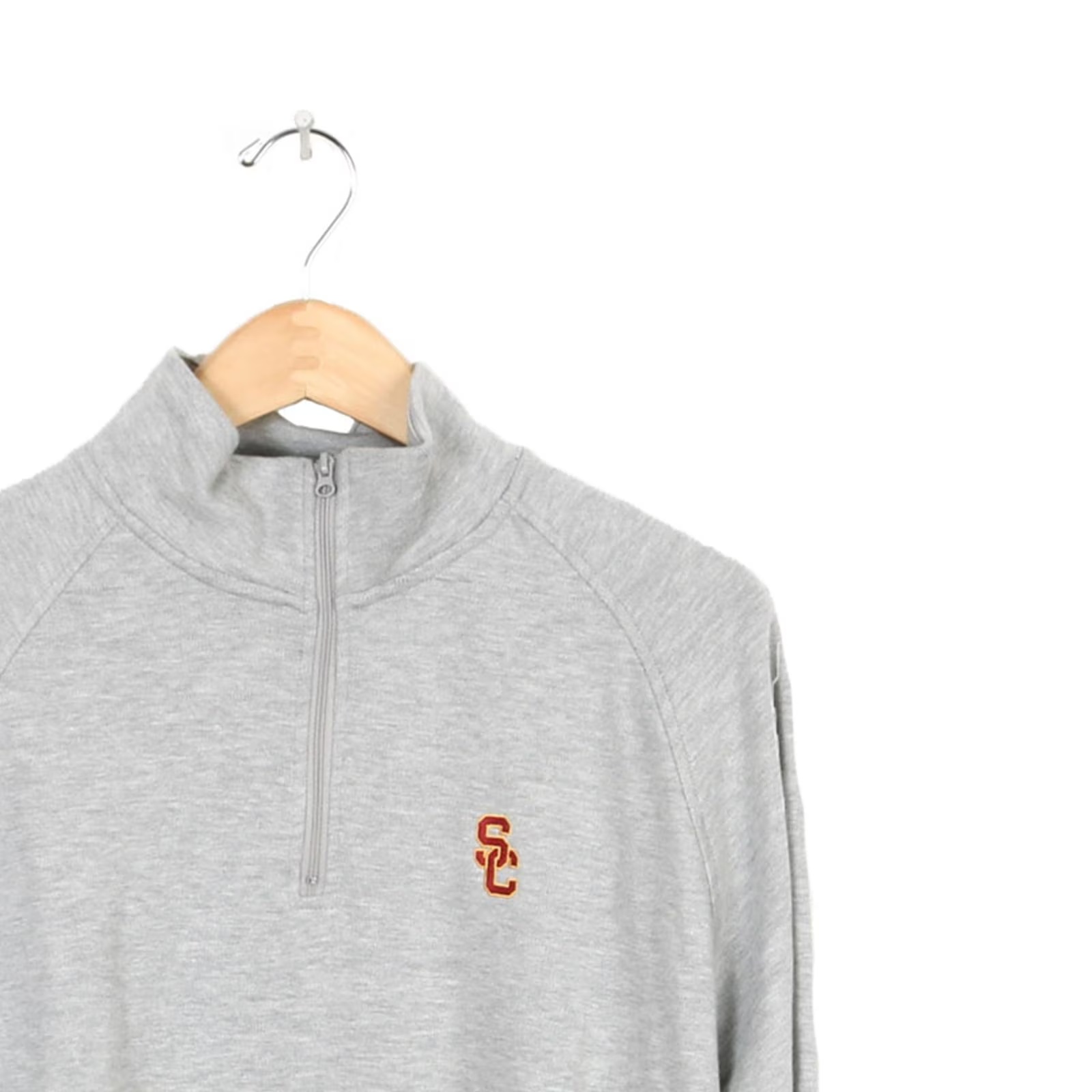 USC Trojan Basics SC Interlock Half Zip Pullover 18 USC Trojan Basics SC Interlock Half Zip Pullover