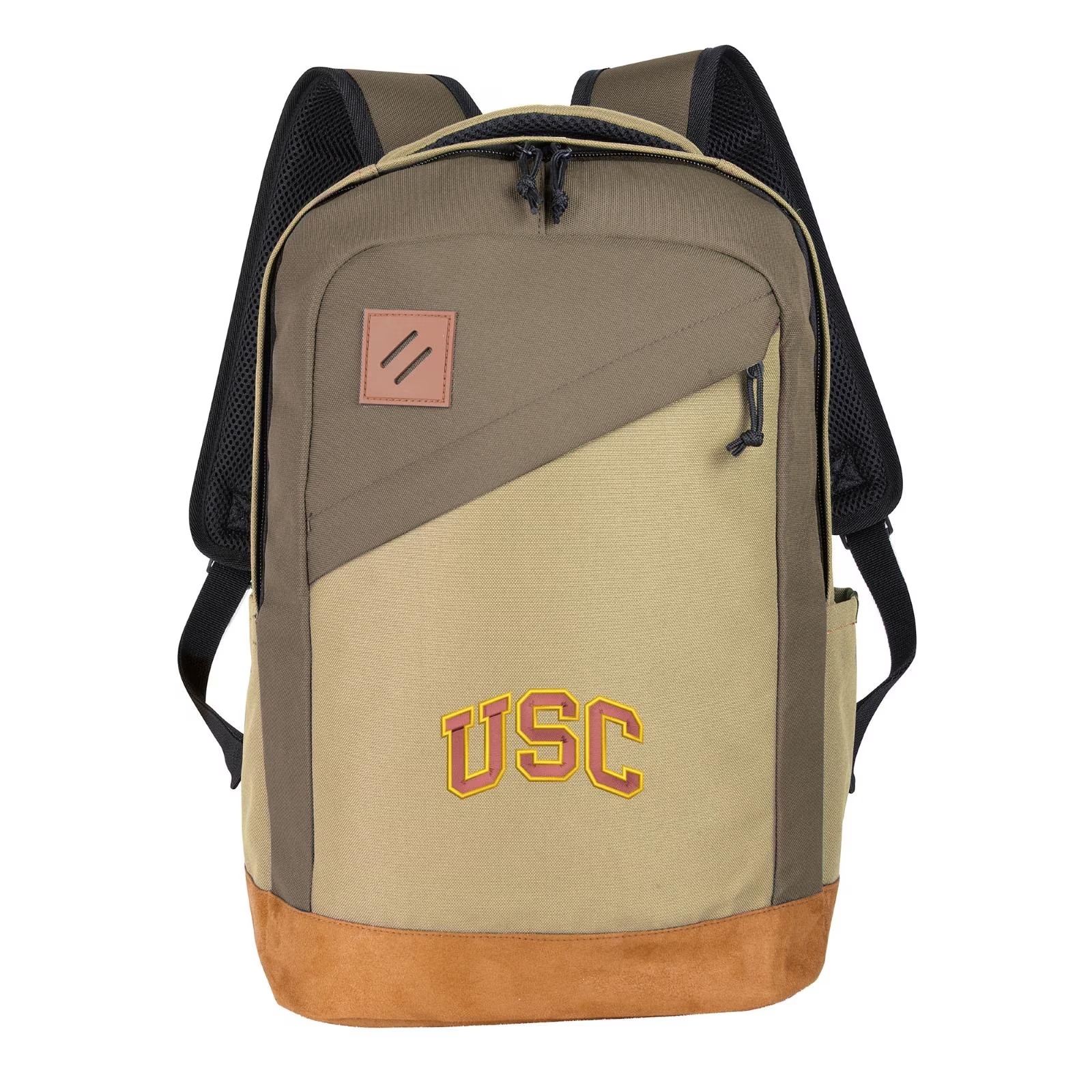 USC Trojans Tan Arch Embroidered Kapston Willow Backpack