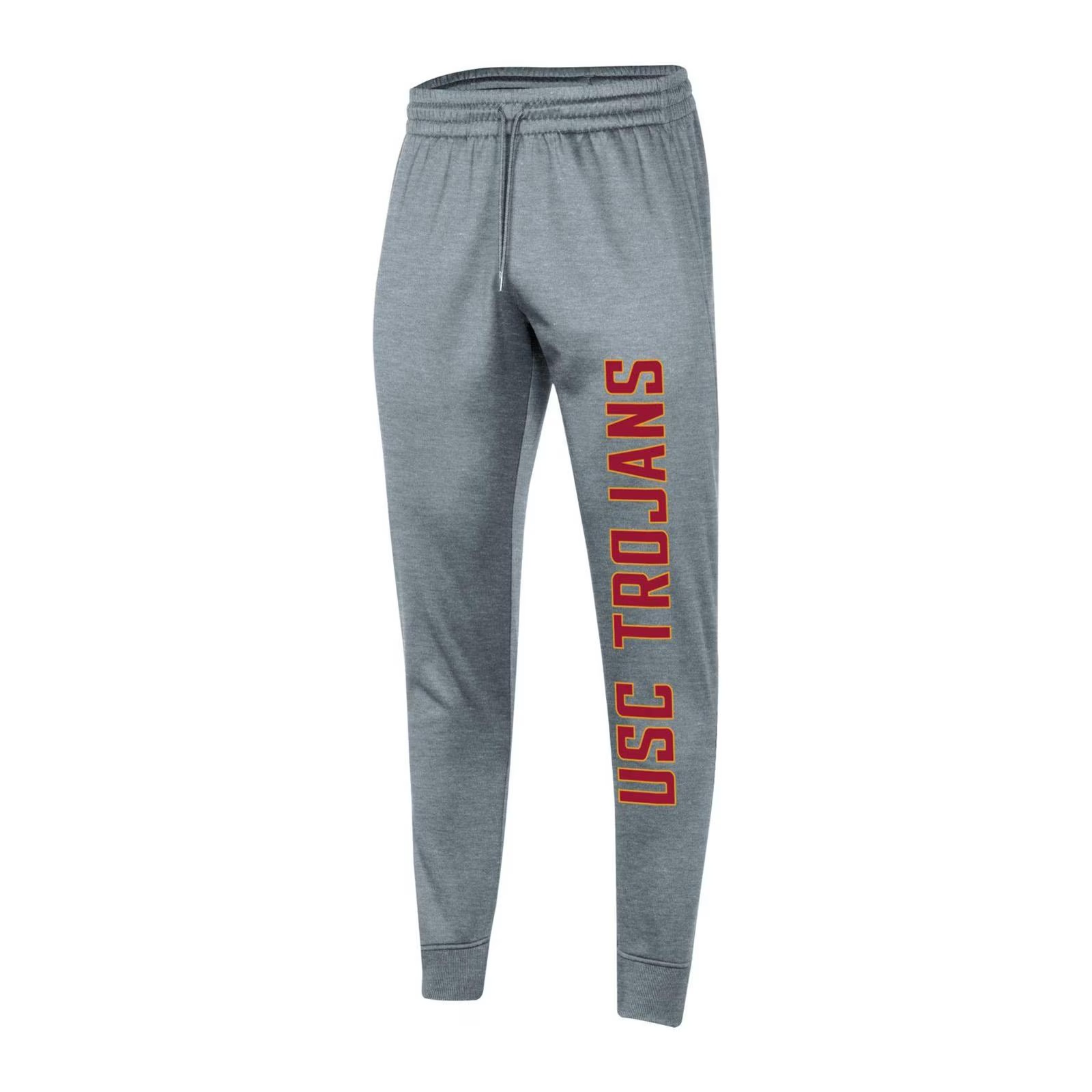USC Trojans Men's Under Armour Gray Fleece Jogger