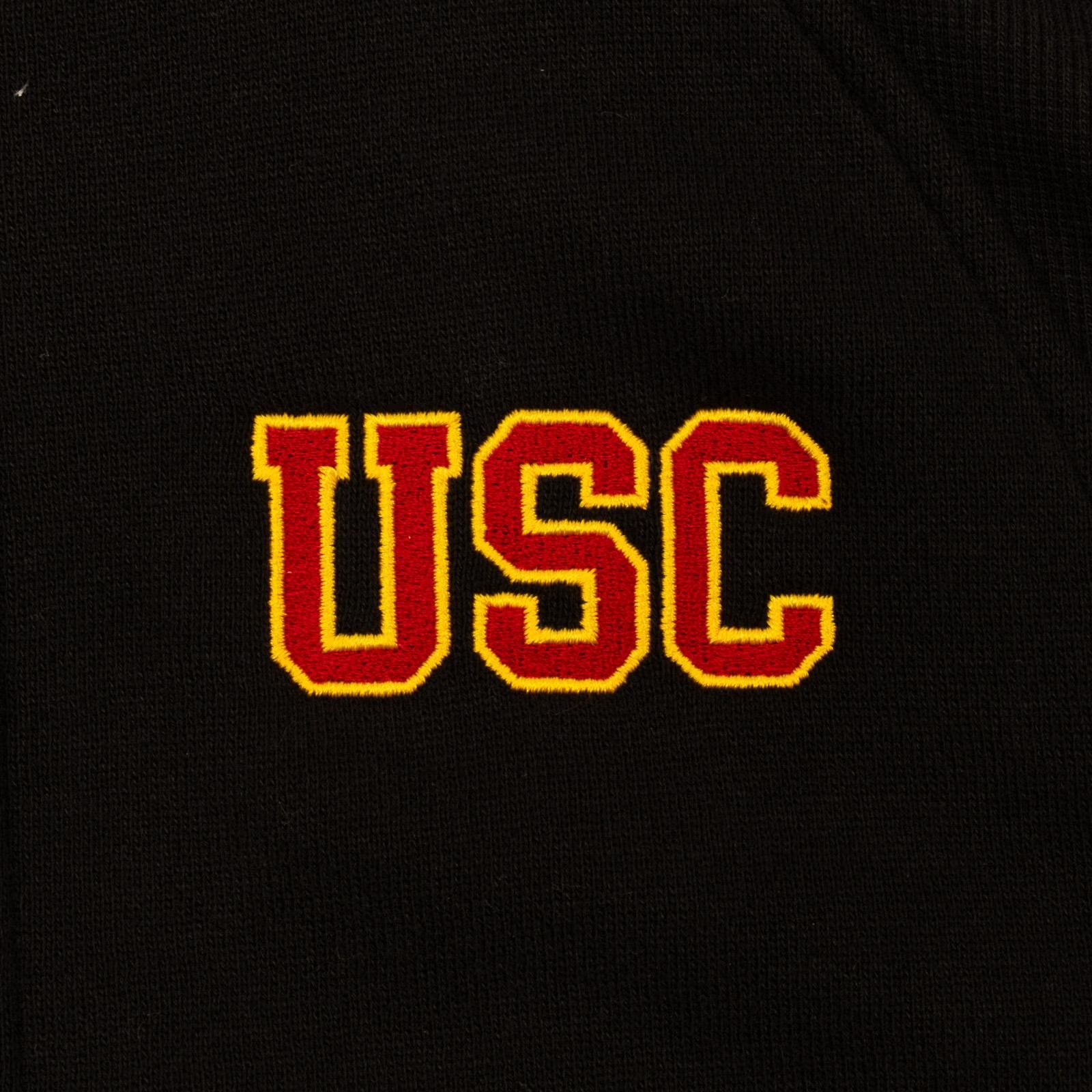 USC Trojans Women's lululemon Black Scuba Oversized 1/2 Zip Hoodie