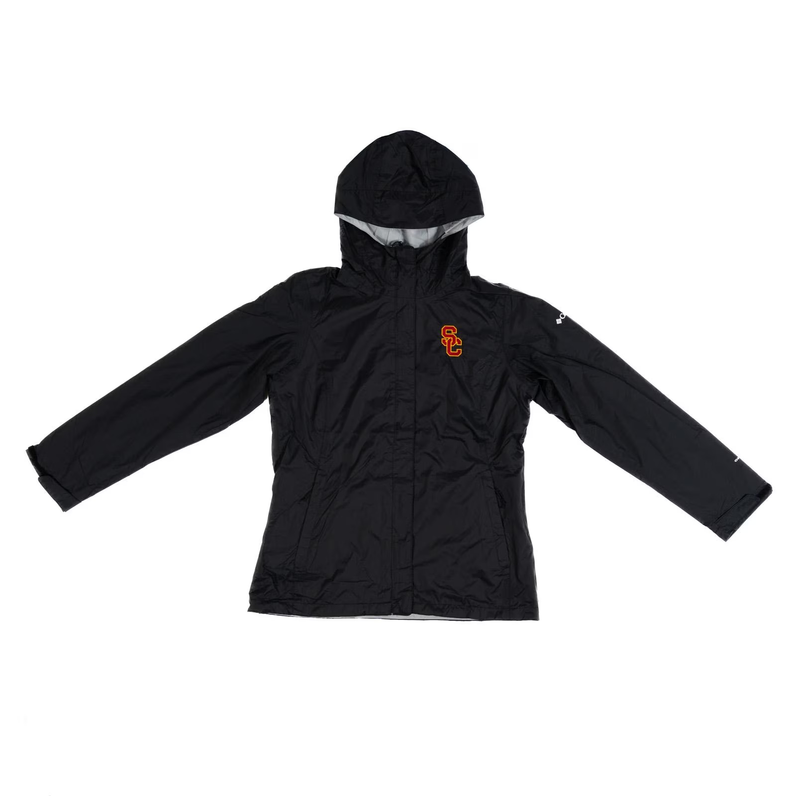 USC Trojans Women's Columbia Black SC Interlock Arcadia II Jacket