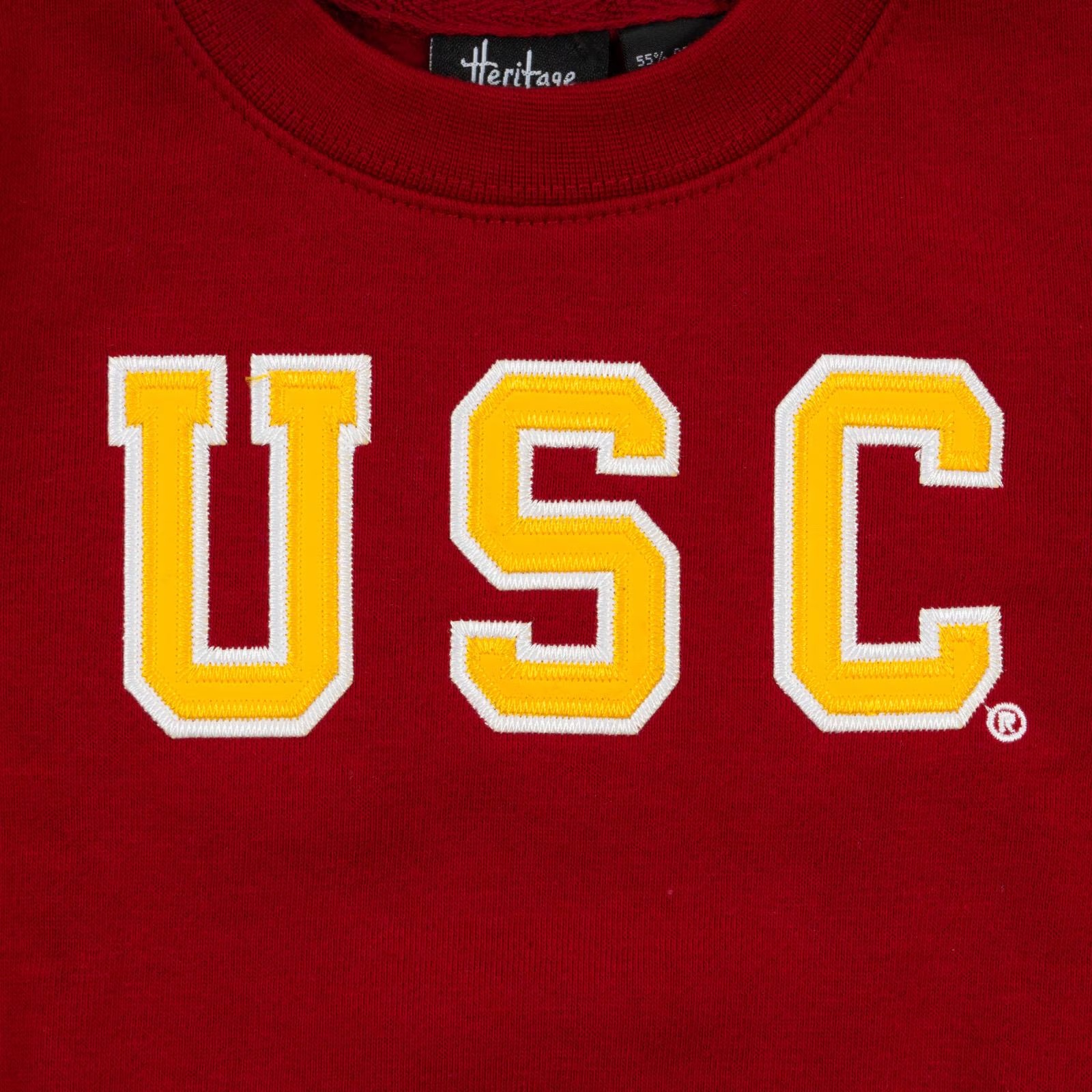 USC Trojan Basics Toddler Heritage Tackle Twill Sweatshirt