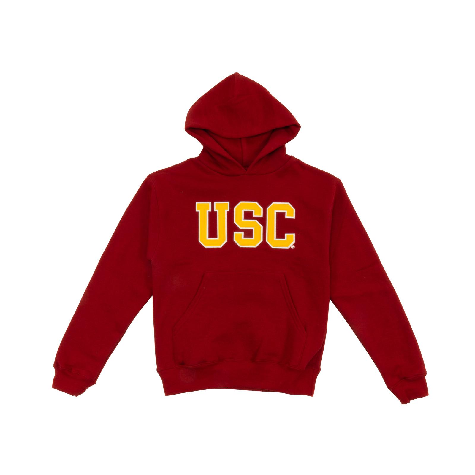 USC Trojan Basics Youth Heritage Tackle Twill Hoodie