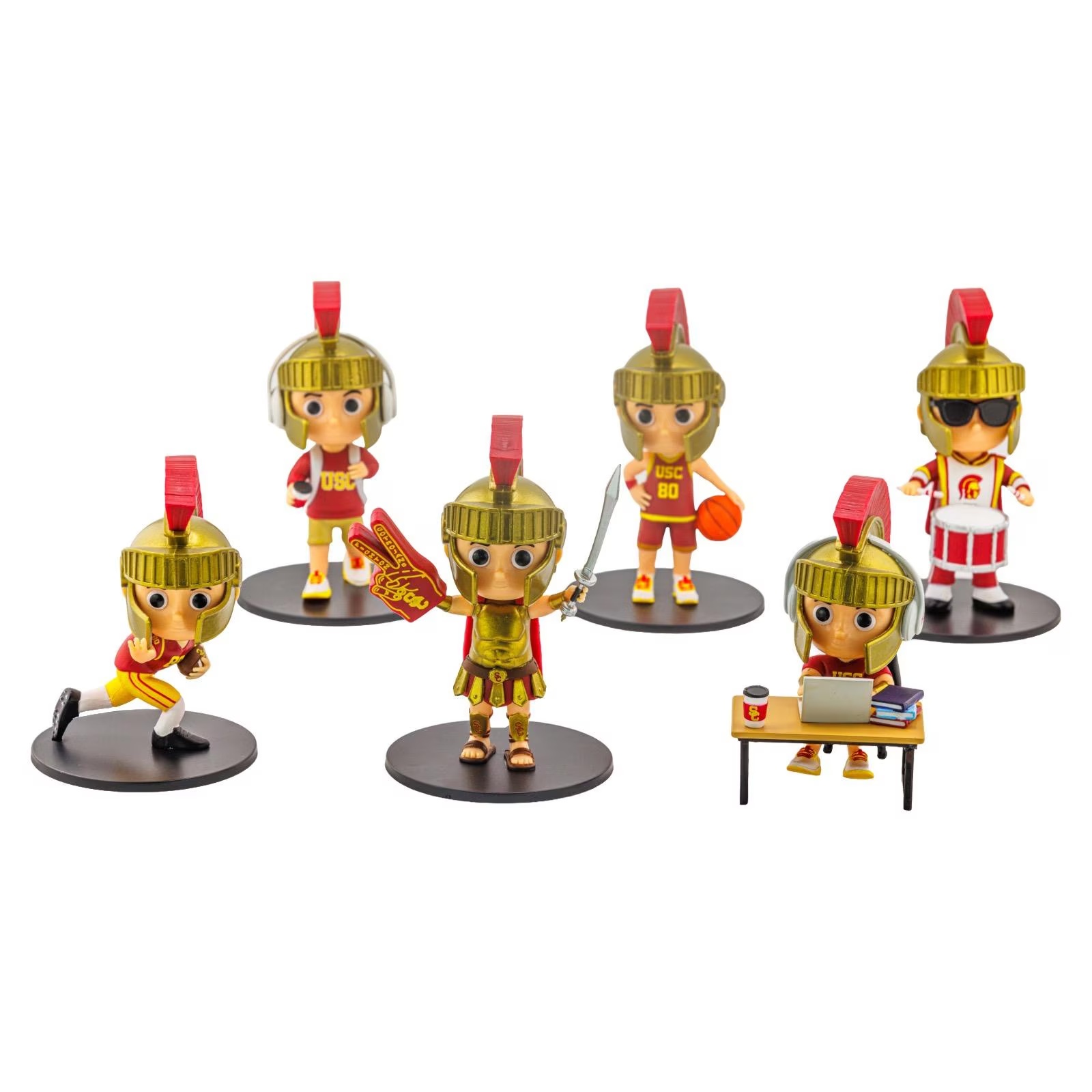 USC Trojans Niknak Blind Box Figurines