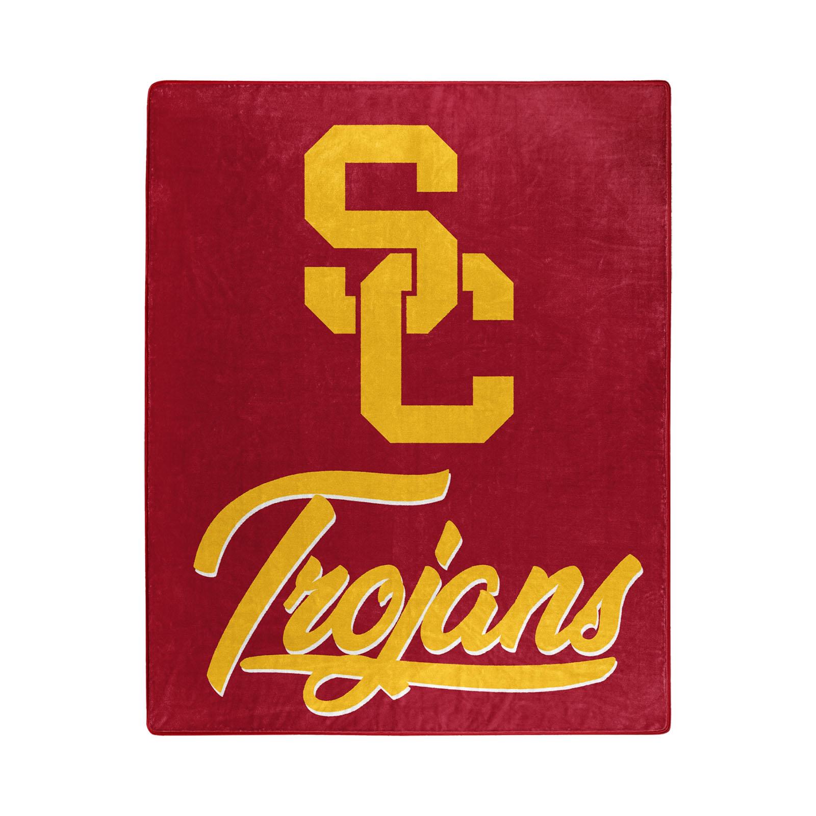 USC Trojans Signature Raschel Throw