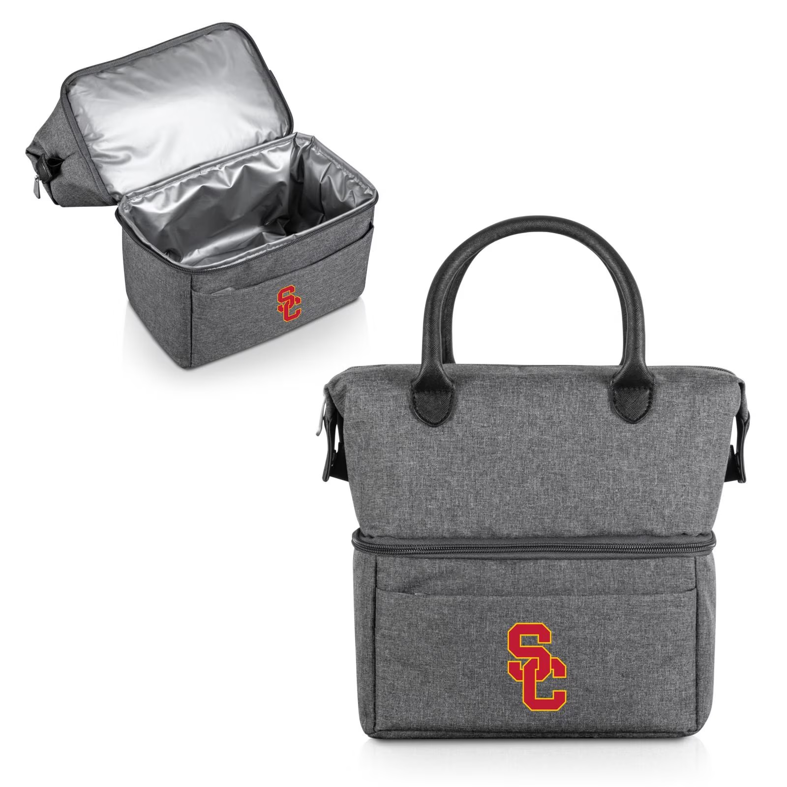 USC Trojans SC Interlock Urban 2-Tier Lunch Bag