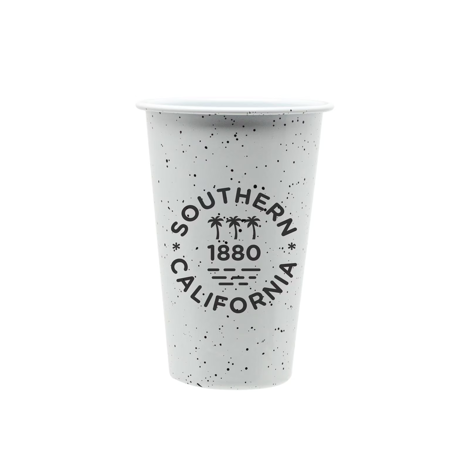 USC Trojans White So Cal Metal Camp Tumbler