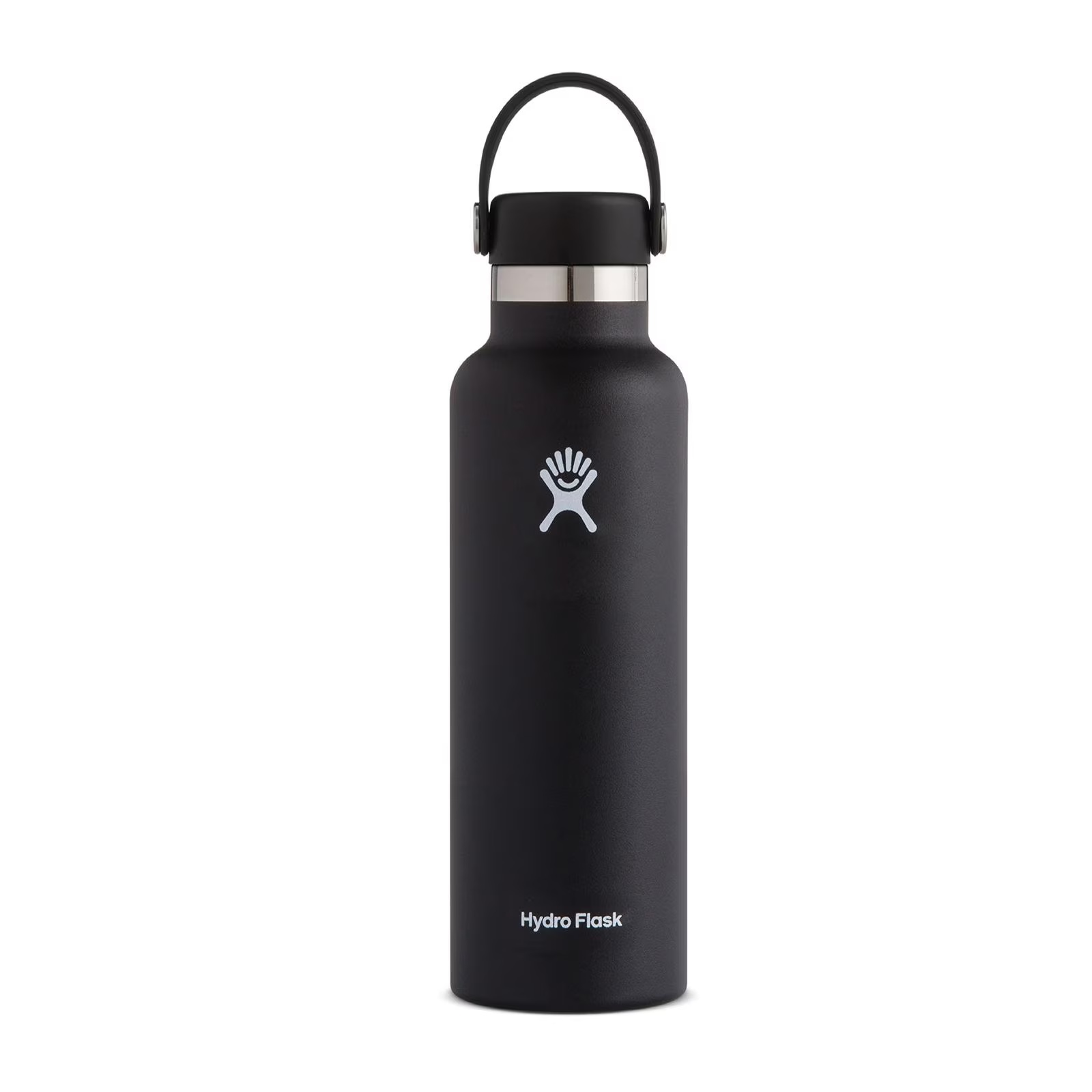 Hydro Flask Black 21oz Standard Mouth Water Bottle