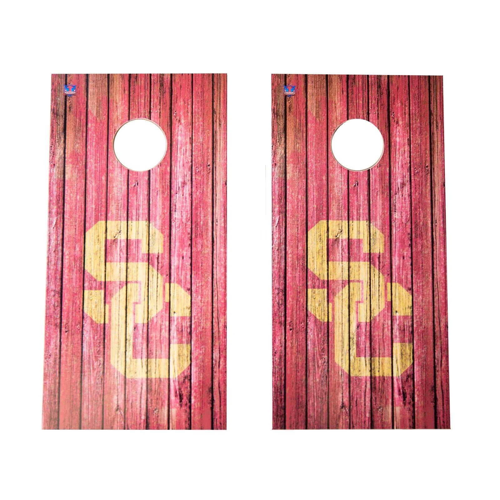 USC Trojans SC Interlock Weather Desktop Cornhole