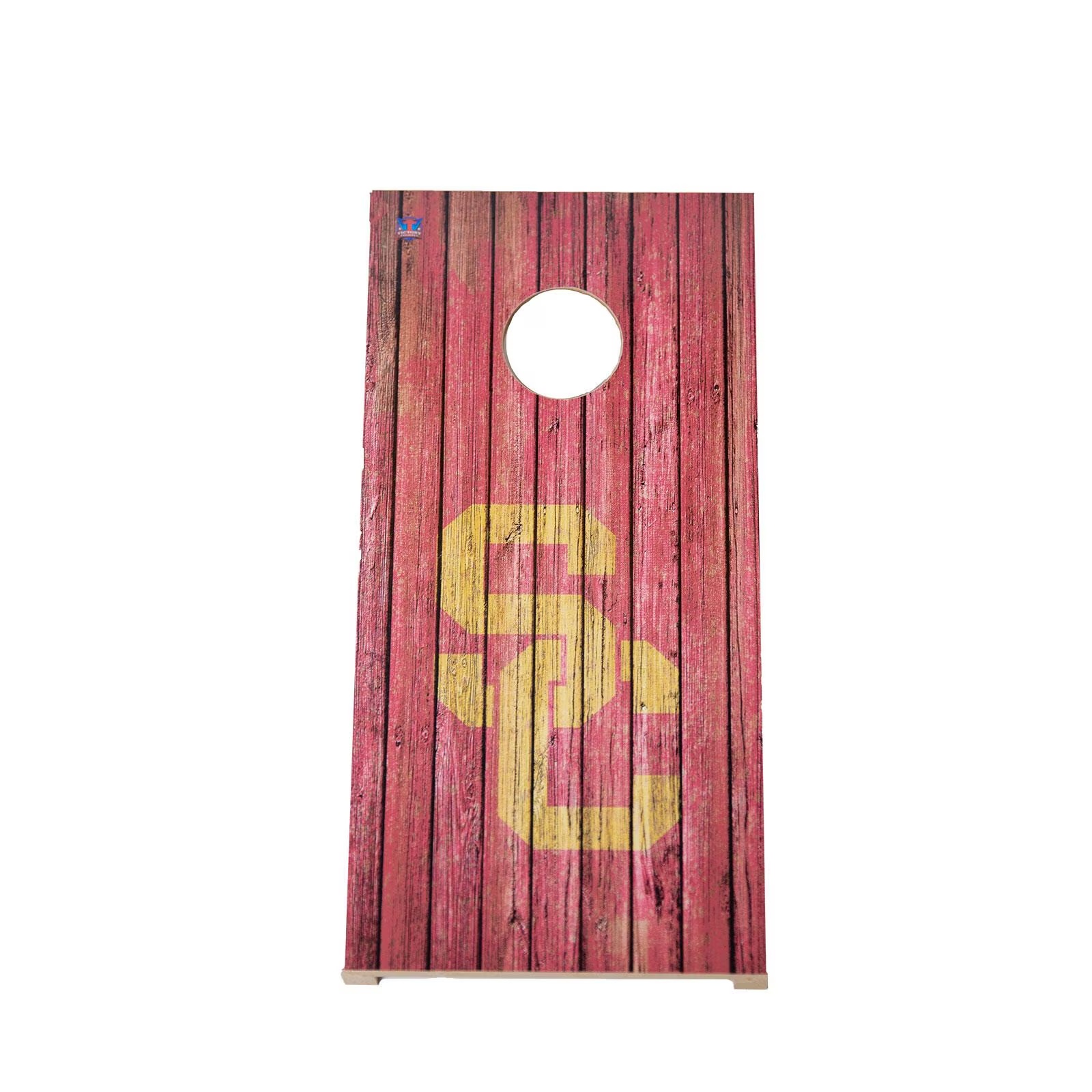USC Trojans SC Interlock Weather Desktop Cornhole