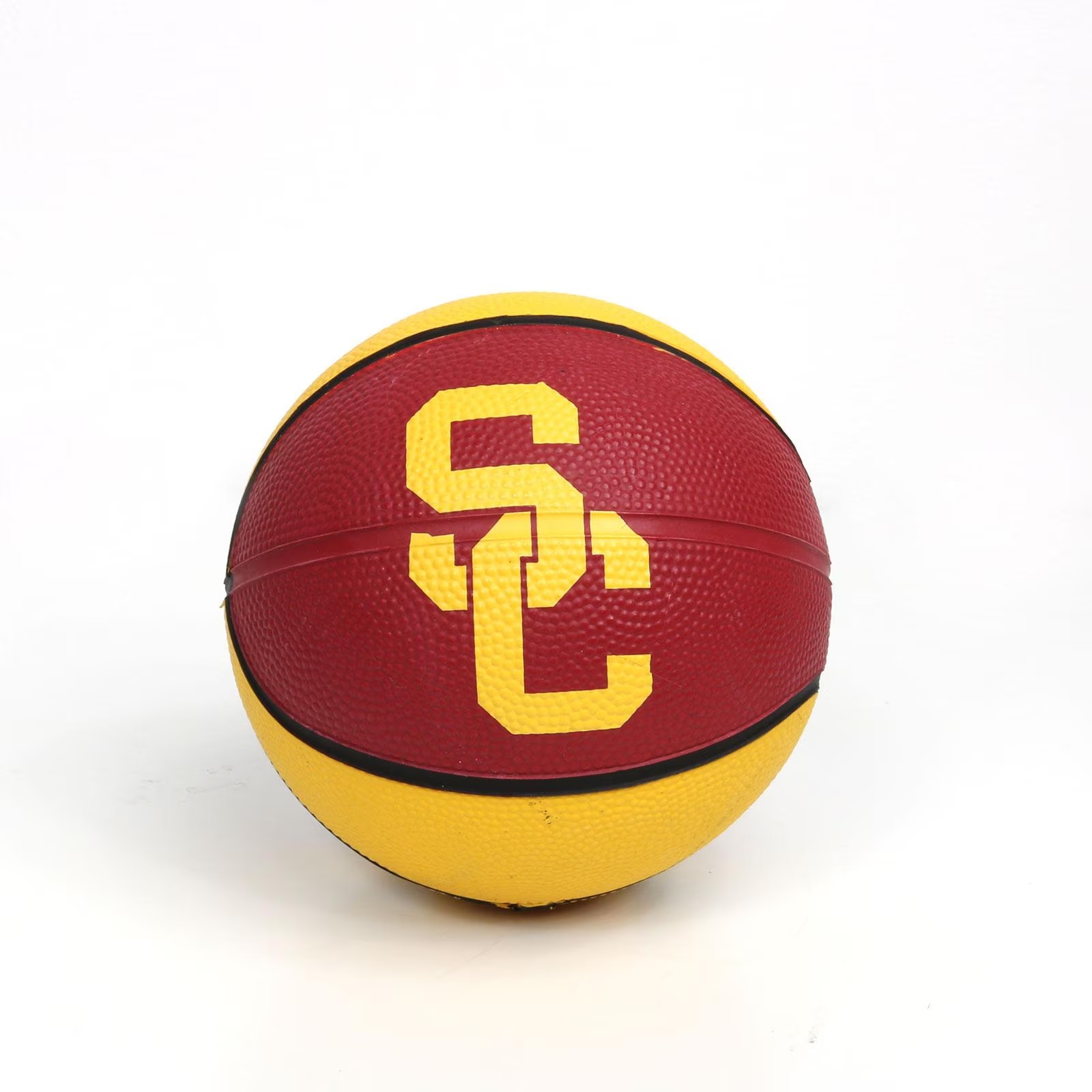USC SC Mini Rubber Basketball