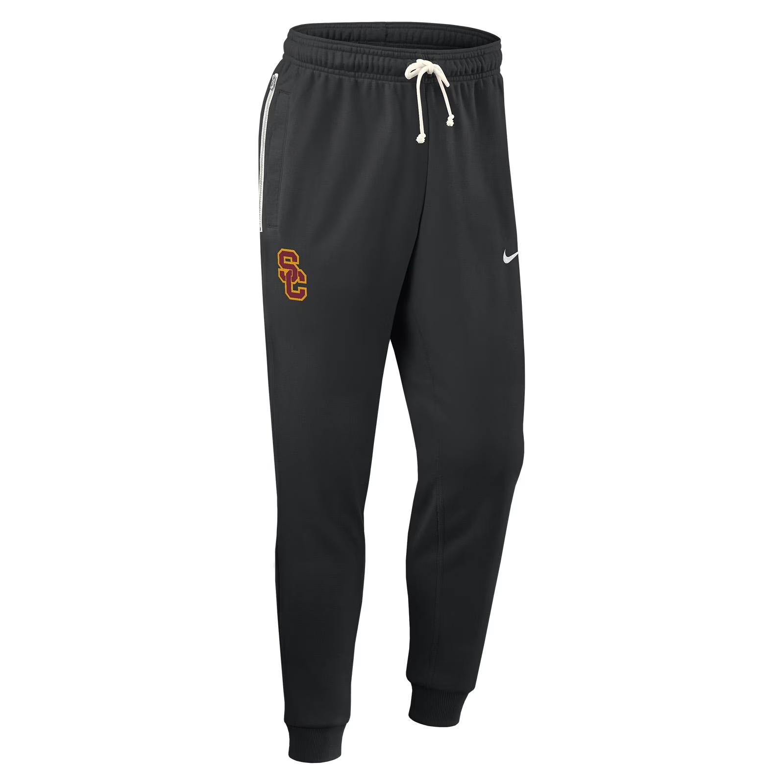 USC Trojans Men's Nike Black SC Interlock Dri-FIT Sideline Taper Pant
