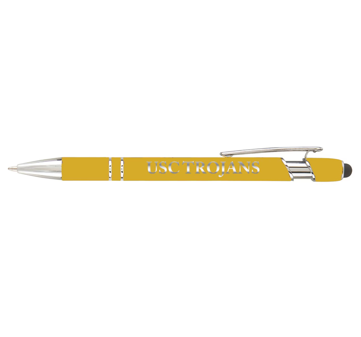 USC Trojans Athletic Gold Laser Ellipse Pen w/ Stylus