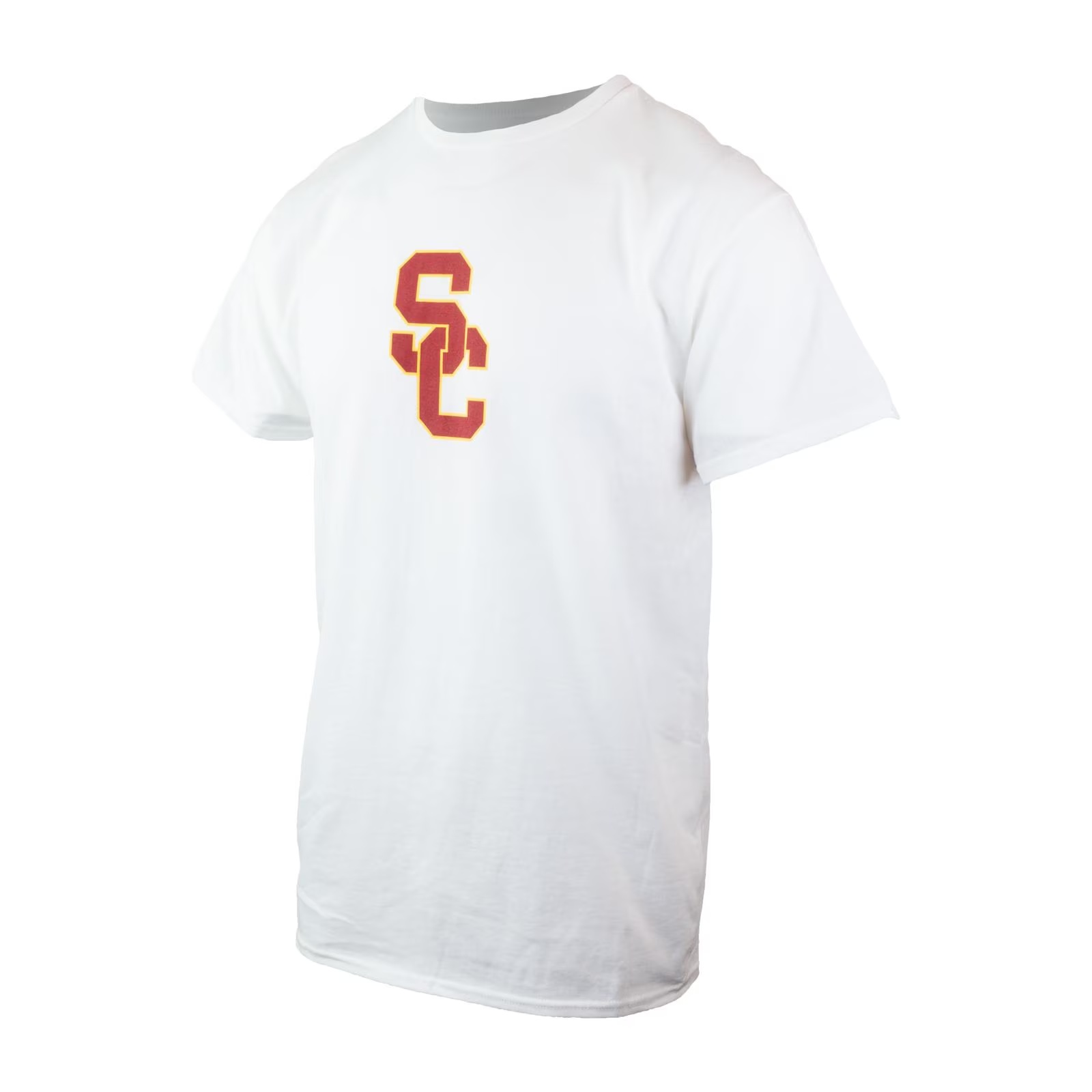 USC Trojan Basics Team Trojan White  SC Interlock T-Shirt