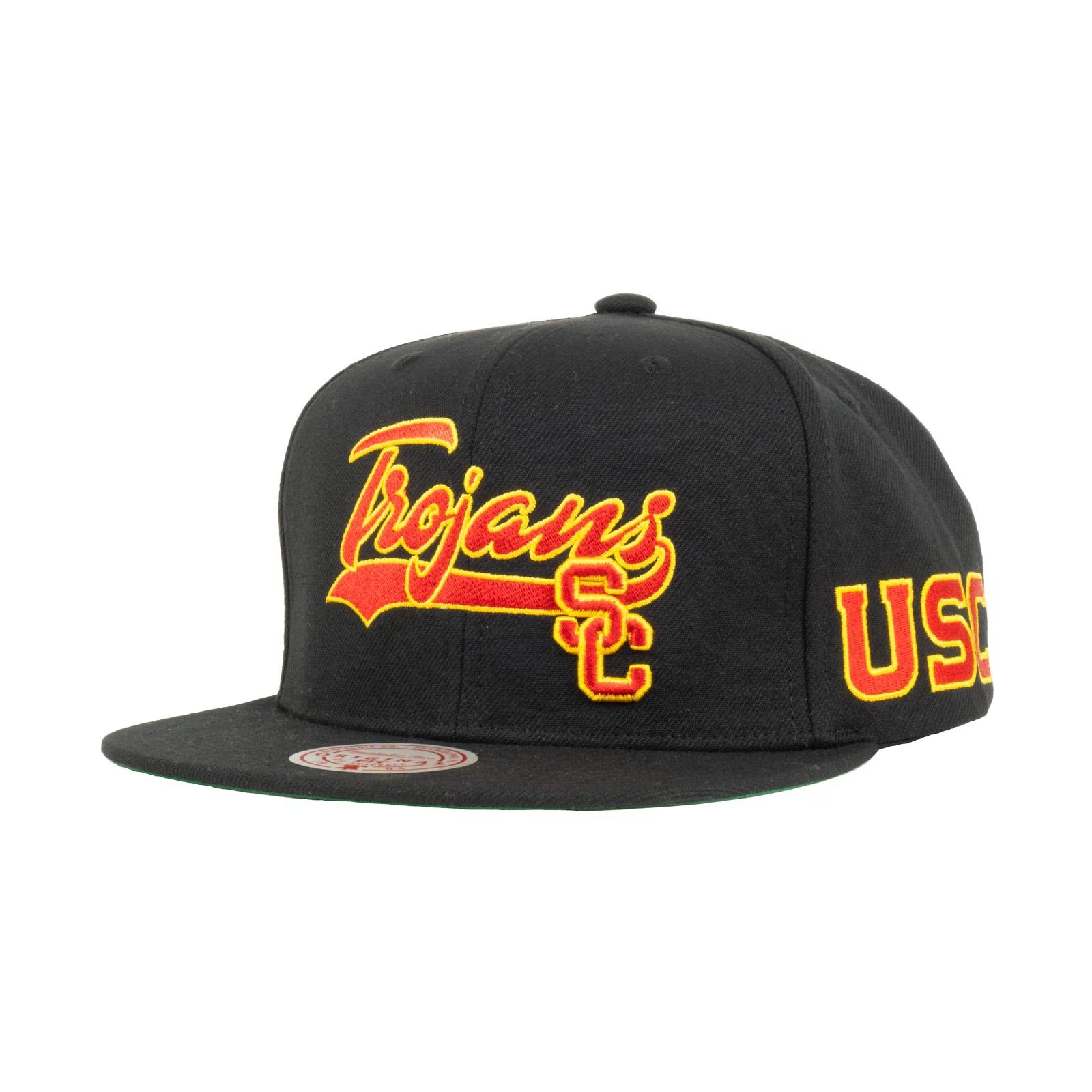 USC Trojans Black Oversweep OG Snapback Hat