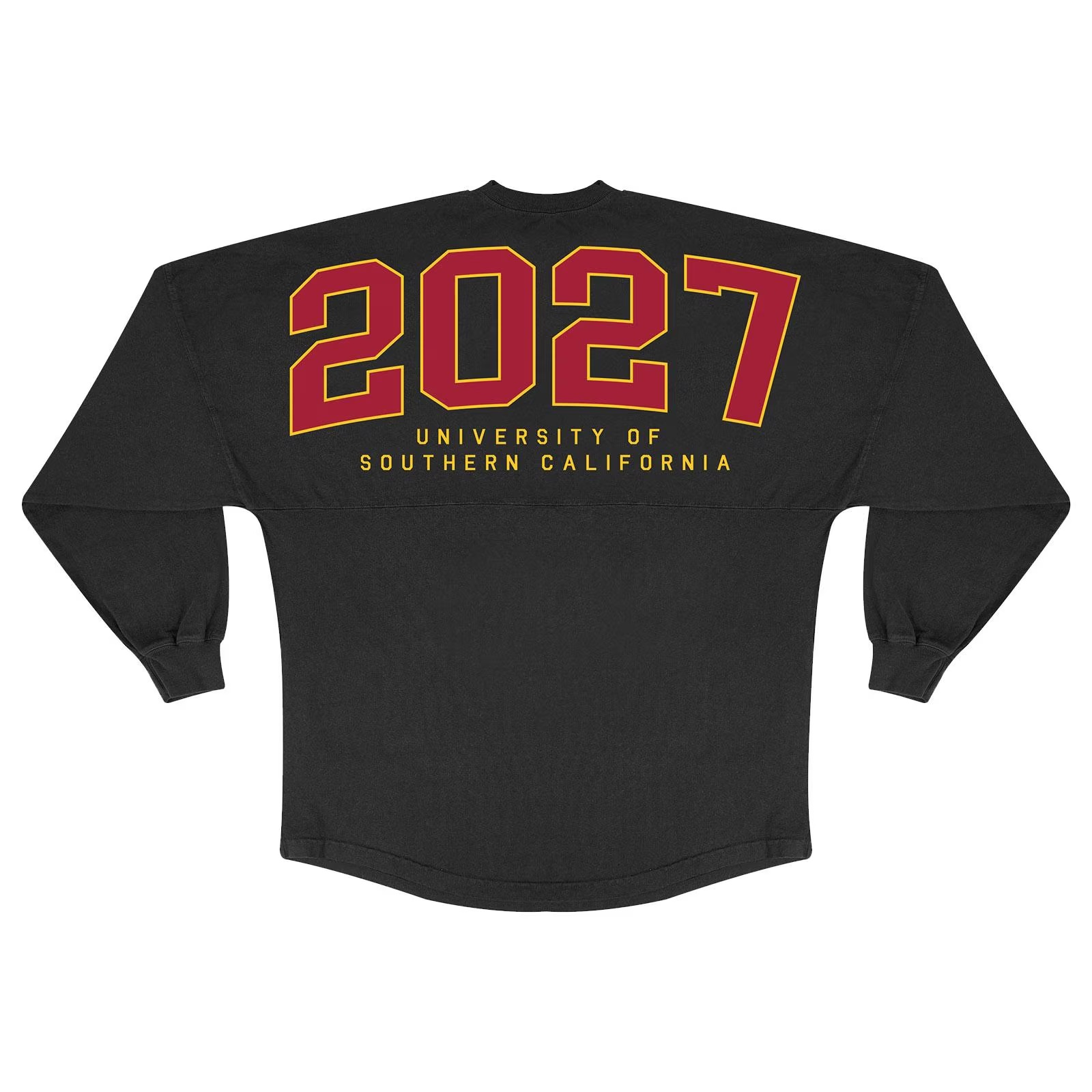 USC Trojans Unisex Black Tommy Head Class of 2027 Spirit Jersey