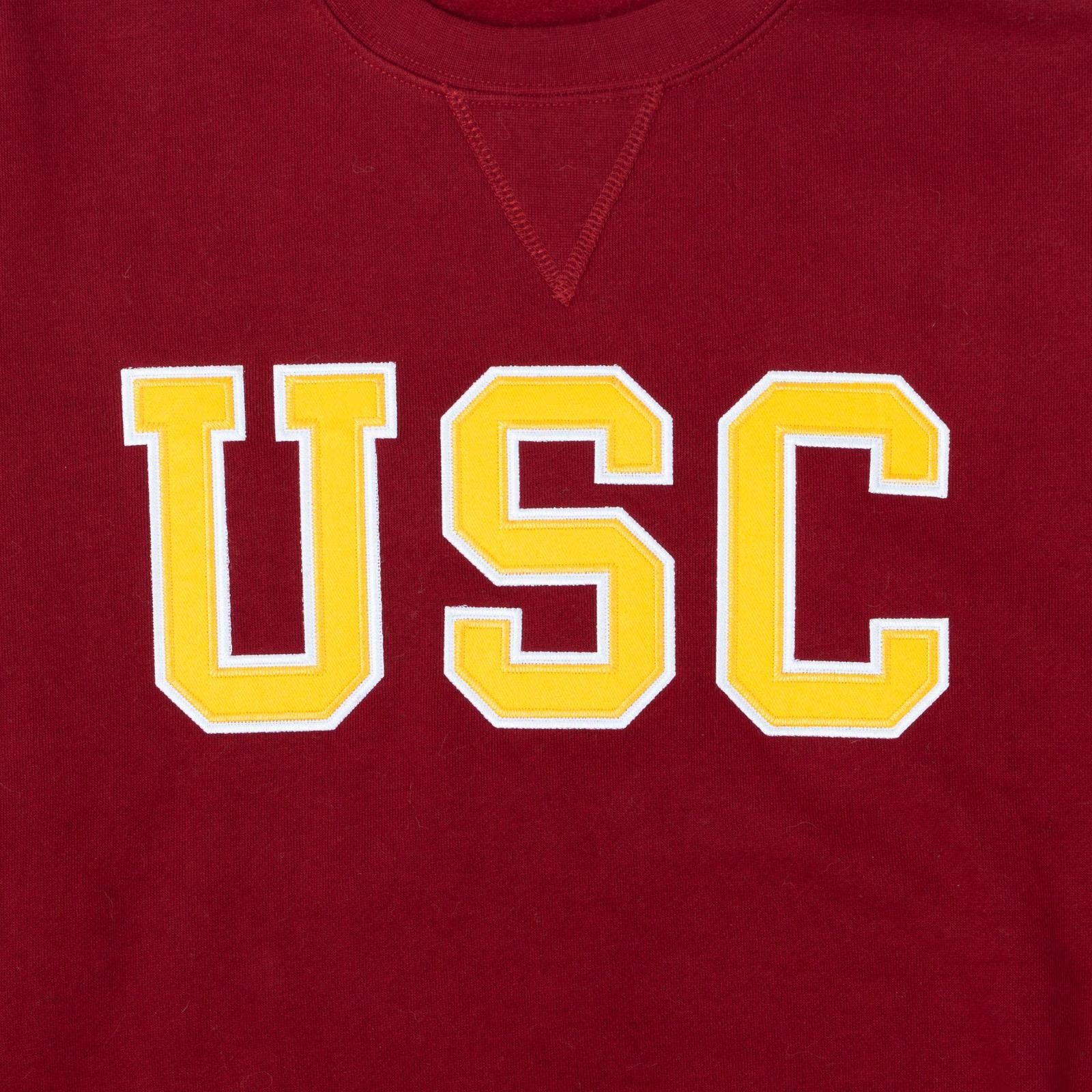USC Trojan Basics Heritage Tackle Twill Fleece Sweatshirt