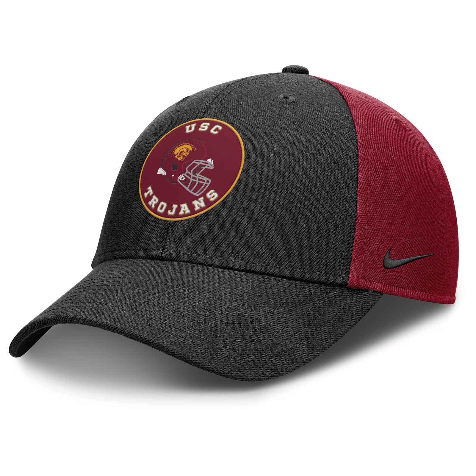 USC Trojans Nike Football Helmet Patch Local Rise Adjustable Snapback Hat